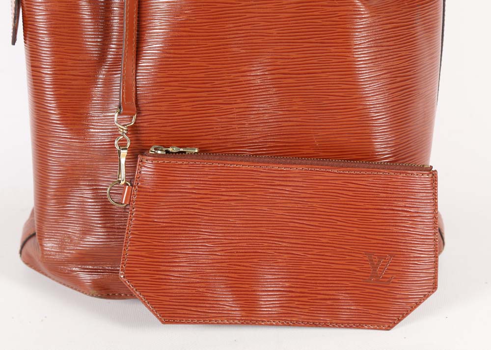 Vintage Louis Vuitton Epi Sac D'Epaule With Wallet