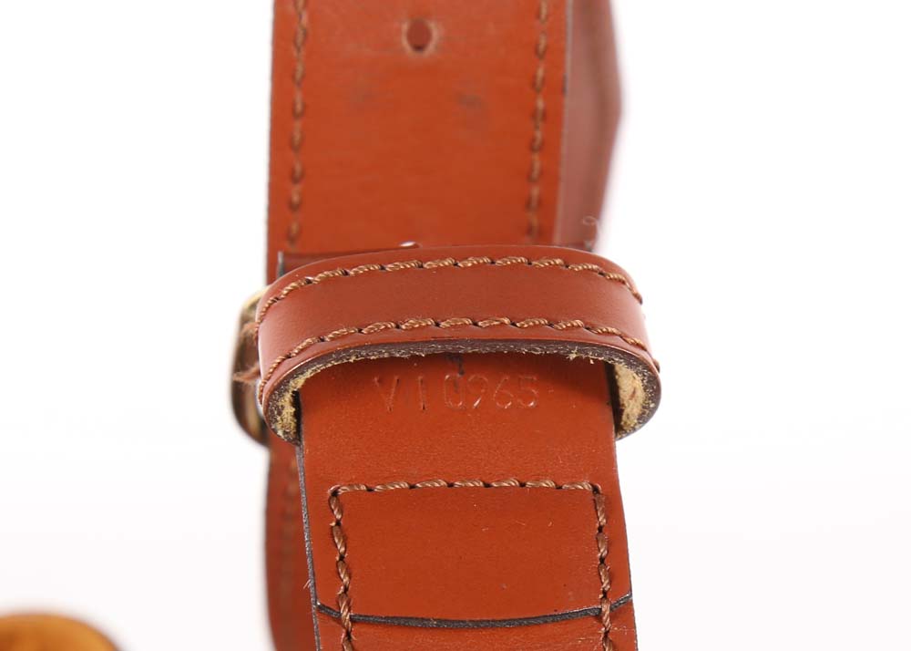 Vintage Louis Vuitton Epi Sac D'Epaule With Wallet