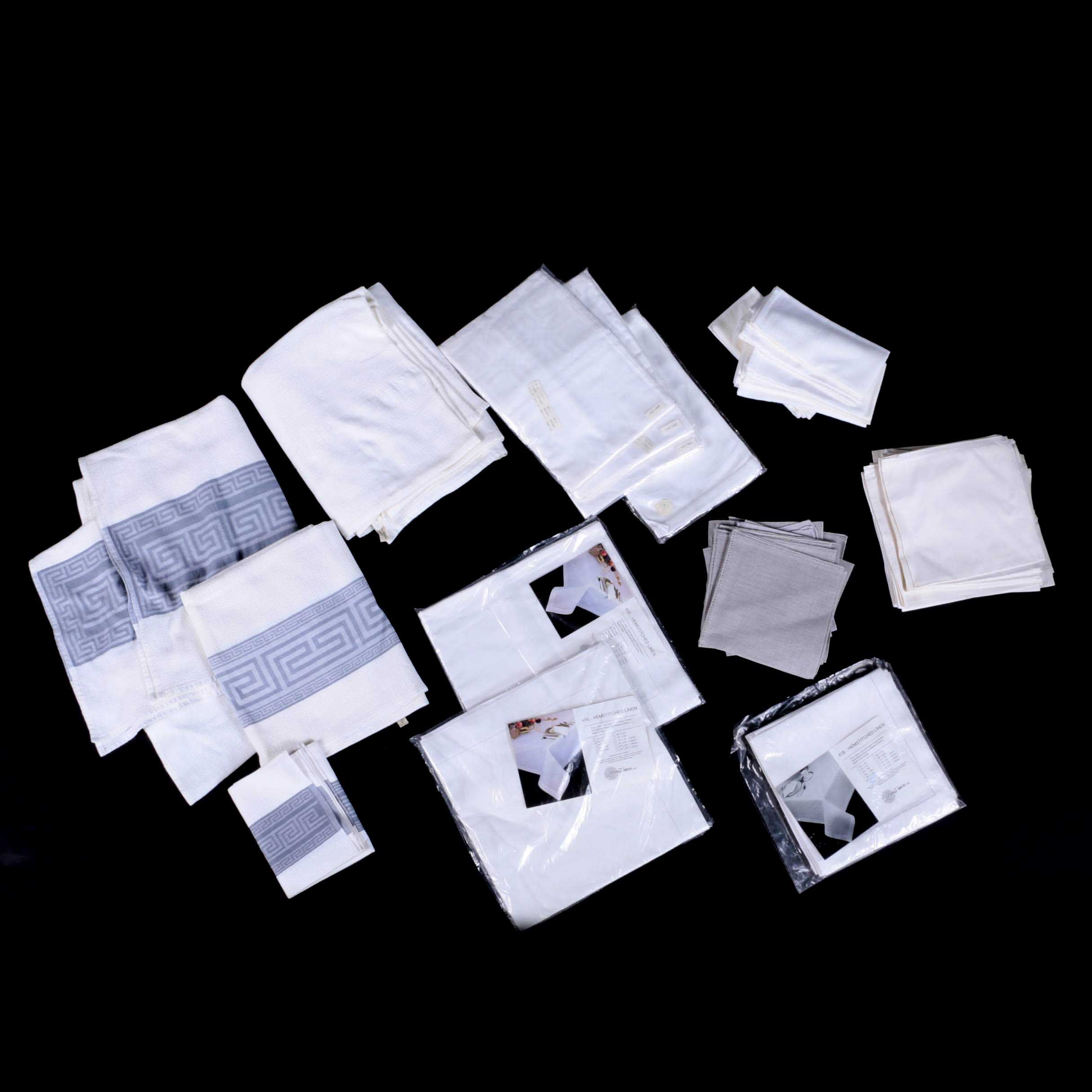 Collection of Tablecoths and Napkins