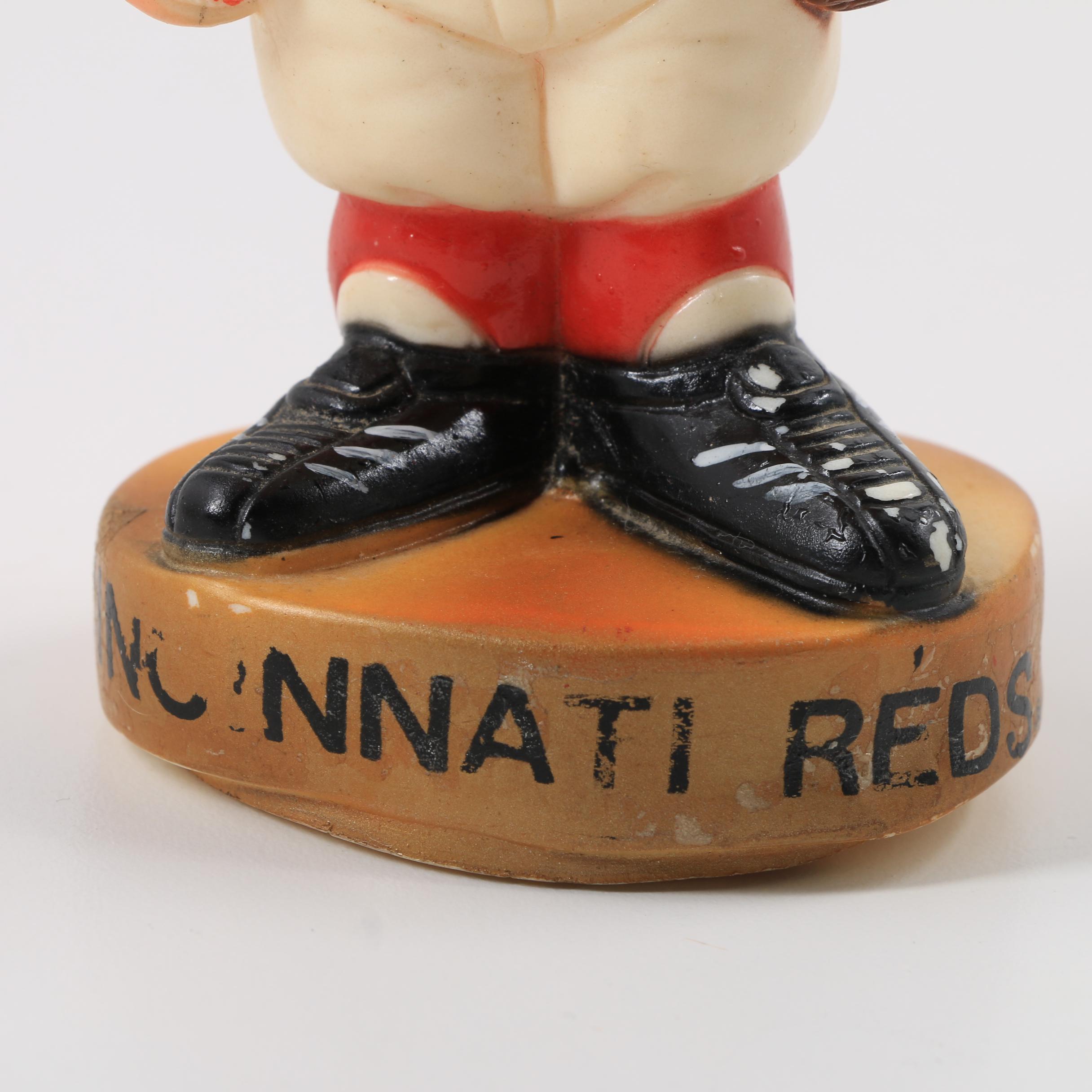 Circa 1974 "Mr. Red" Cincinnati Reds Baseball Bobblehead