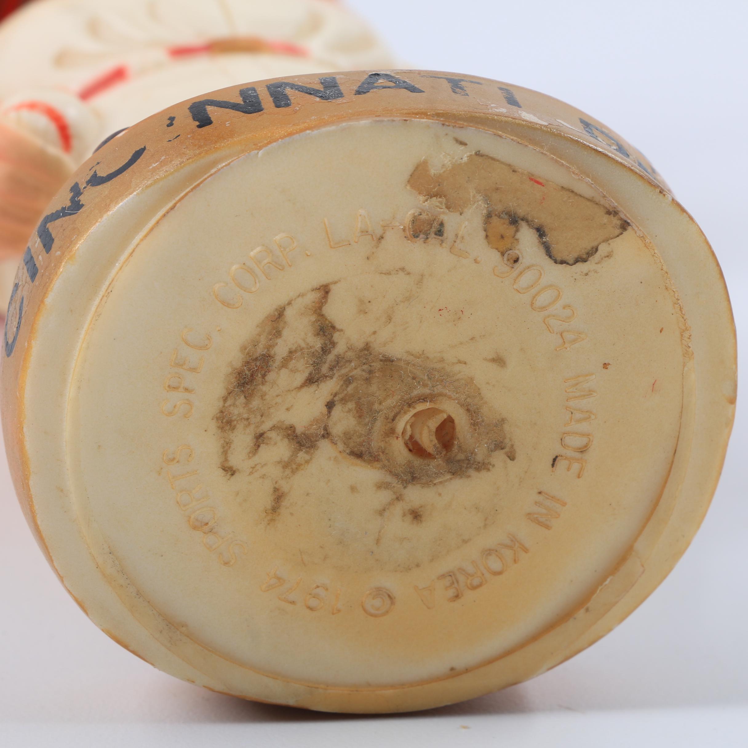 Circa 1974 "Mr. Red" Cincinnati Reds Baseball Bobblehead