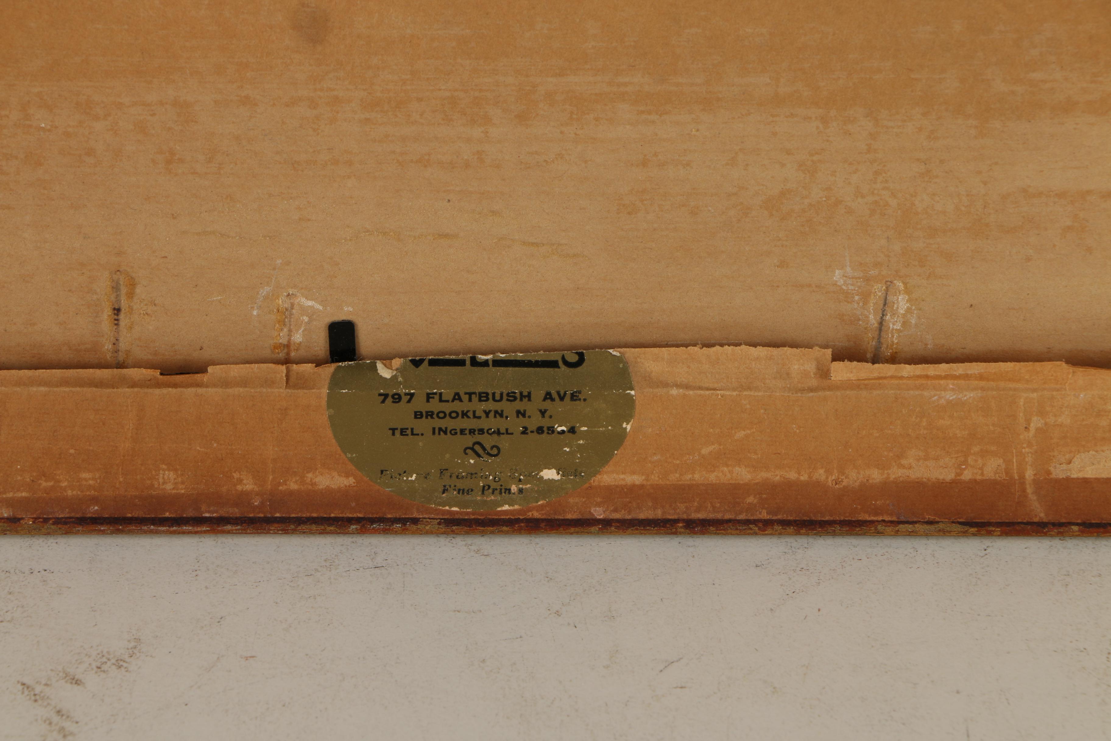 Lithograph After August von Munchhausen's Drawing of Ballet Dancers