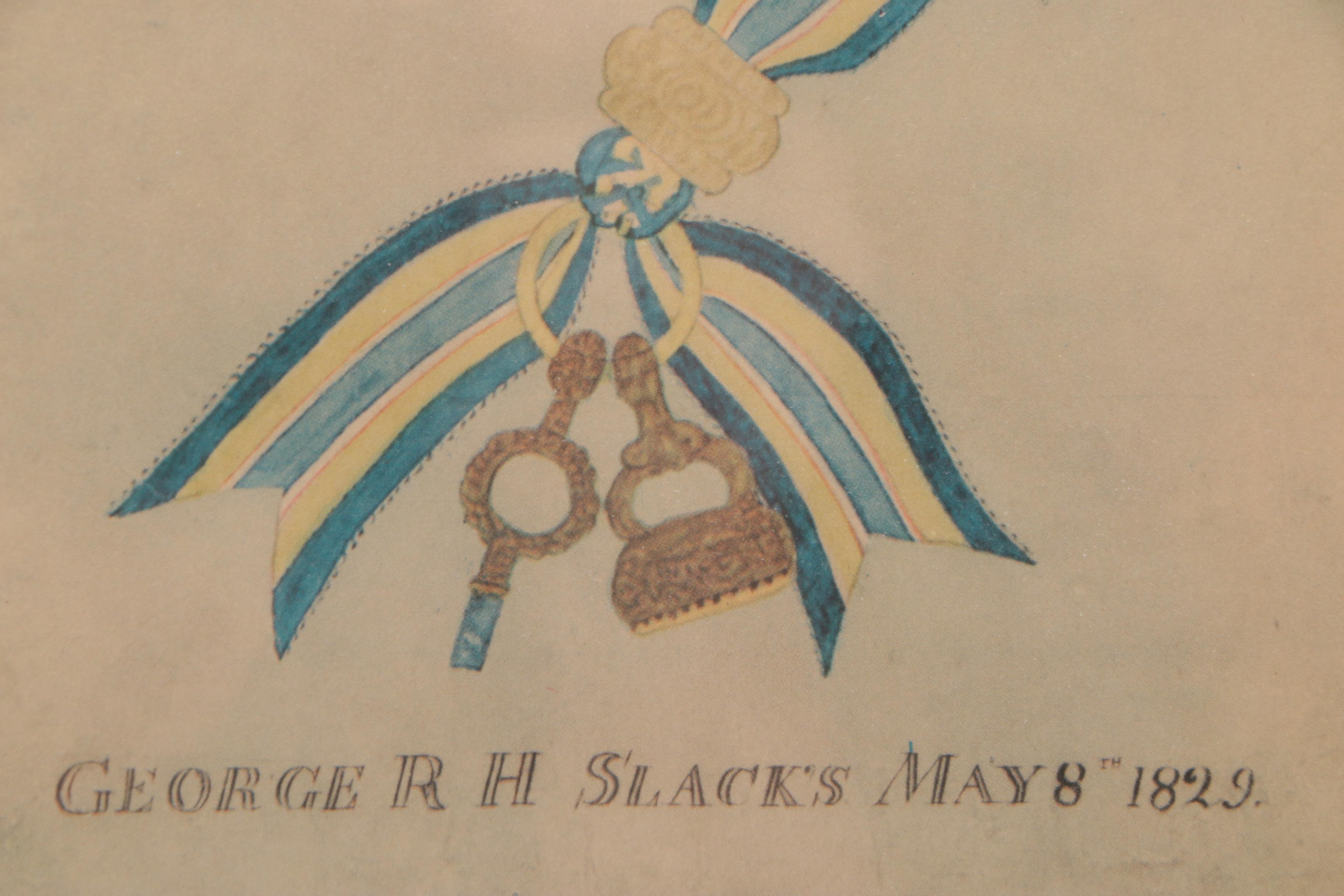 A Pair of Vintage Offset Lithographs after 19th Century Watercolors