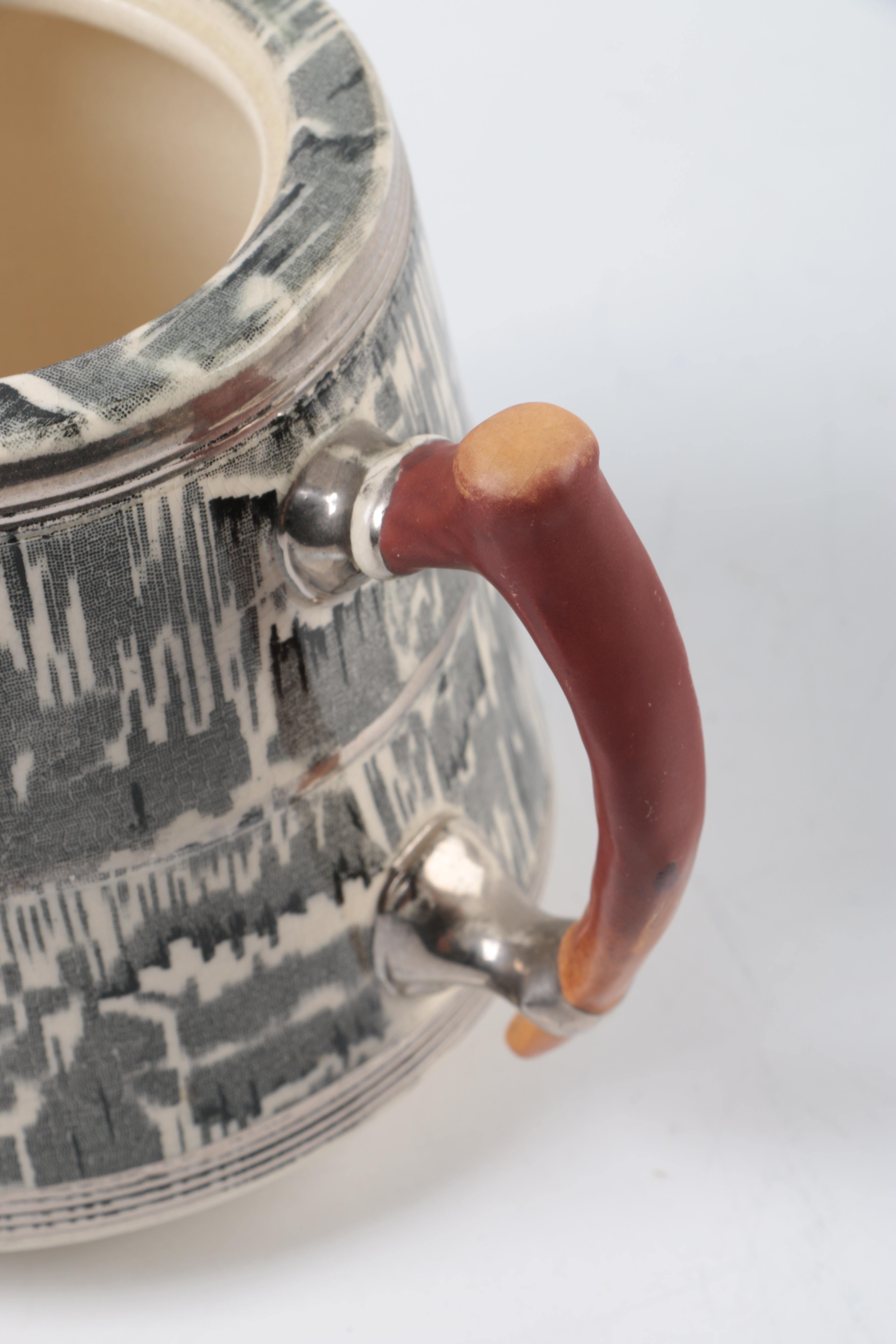 Arthur Wood Silver Shield Tea Set