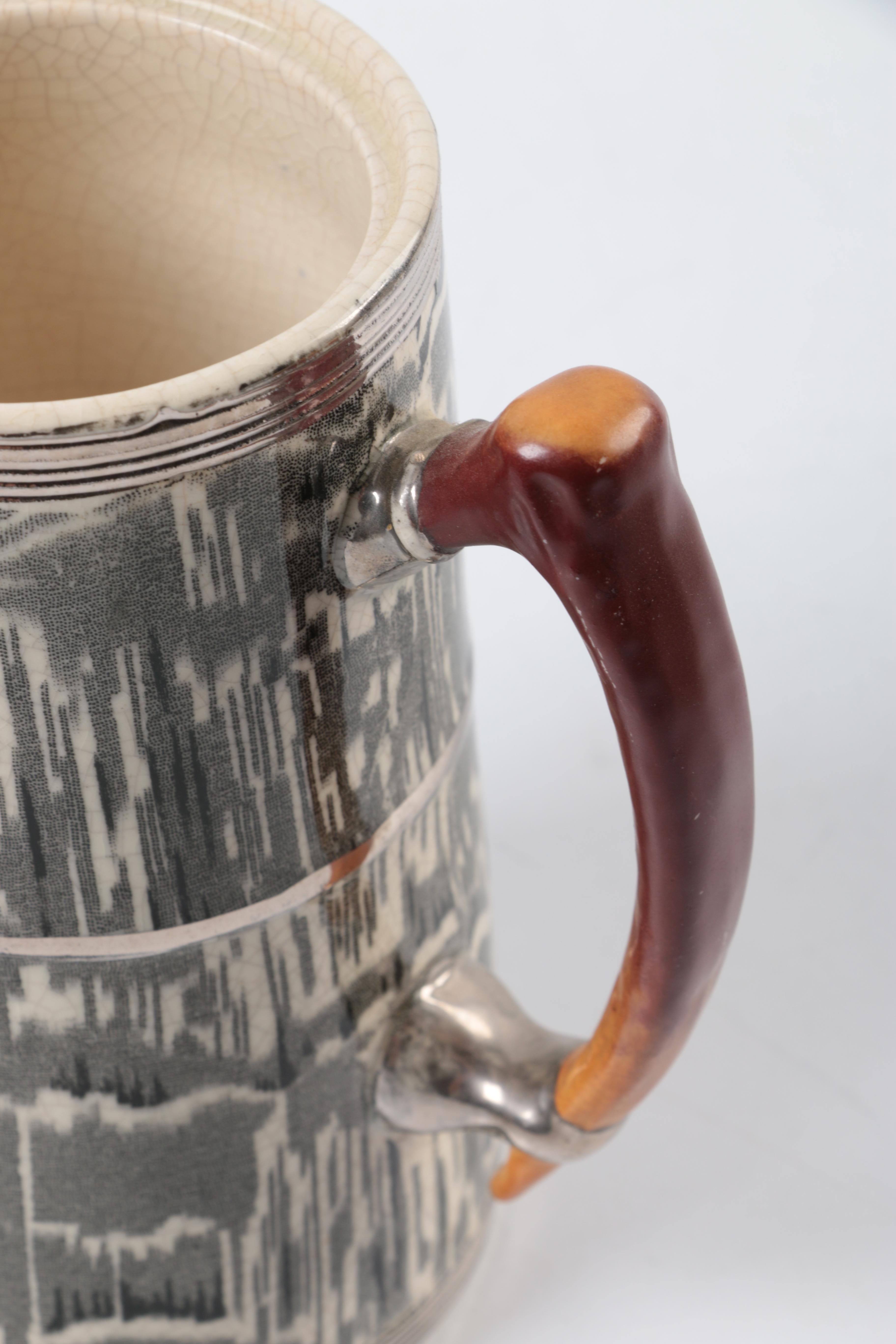 Arthur Wood Silver Shield Tea Set