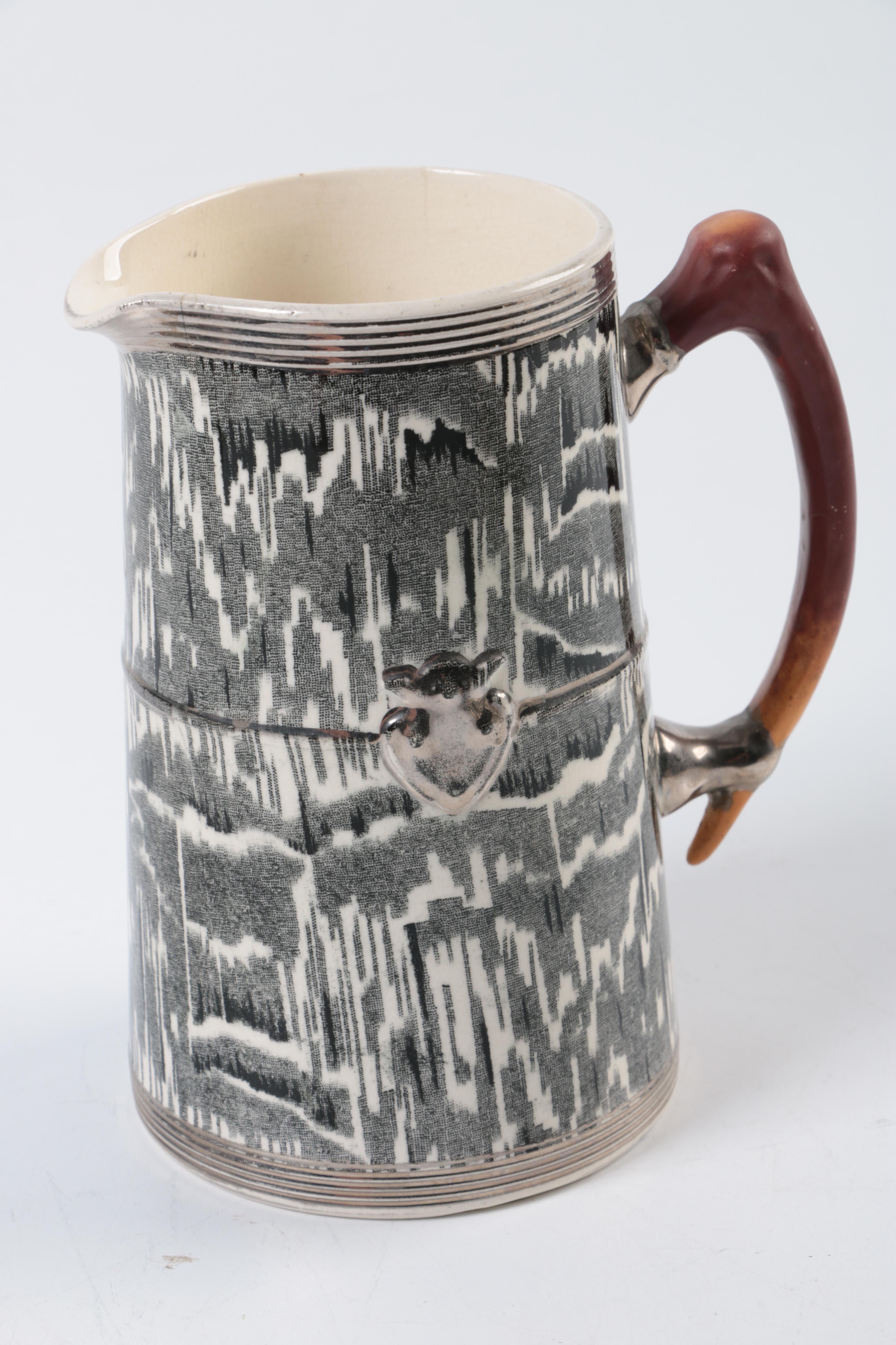 Arthur Wood Silver Shield Tea Set