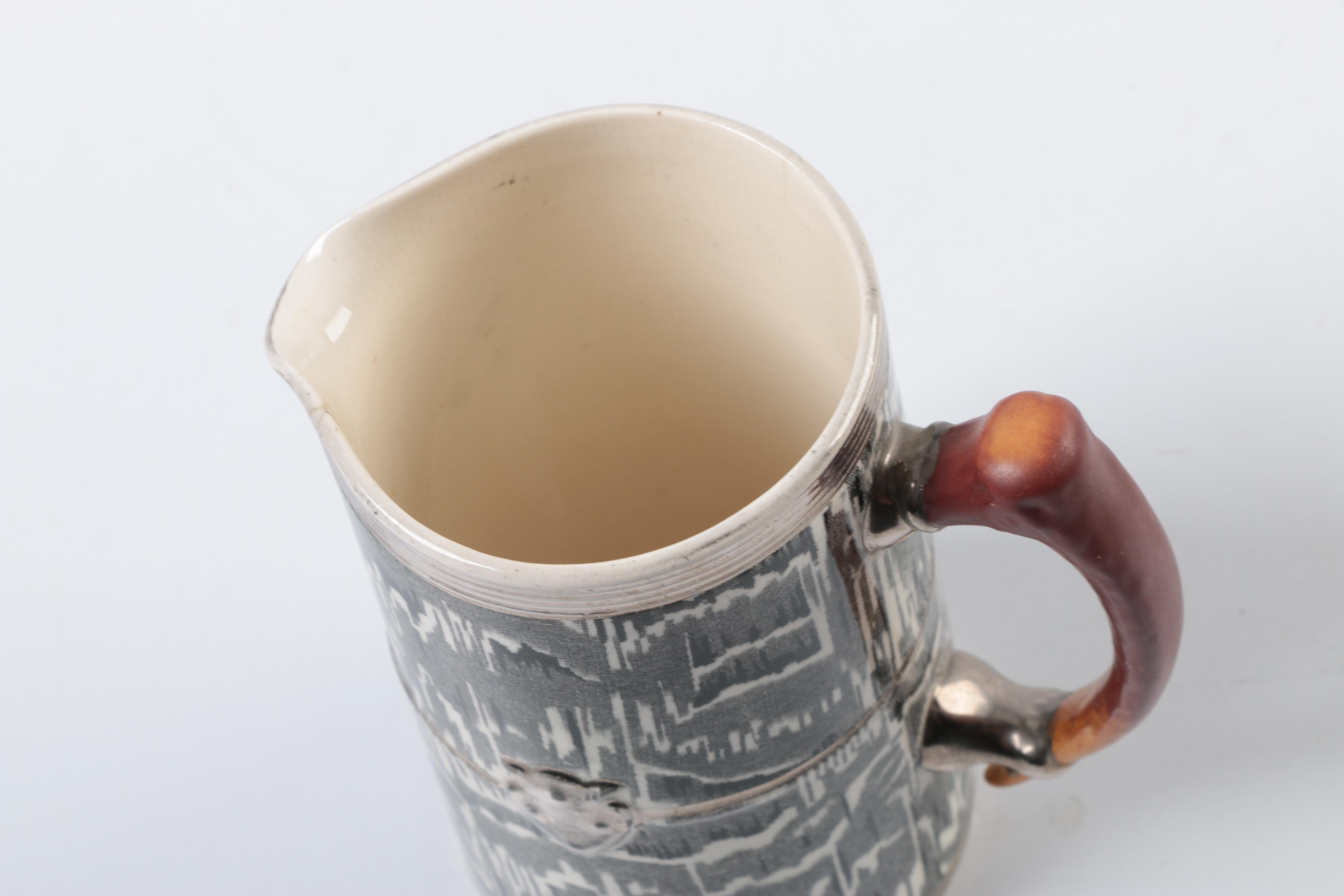 Arthur Wood Silver Shield Tea Set