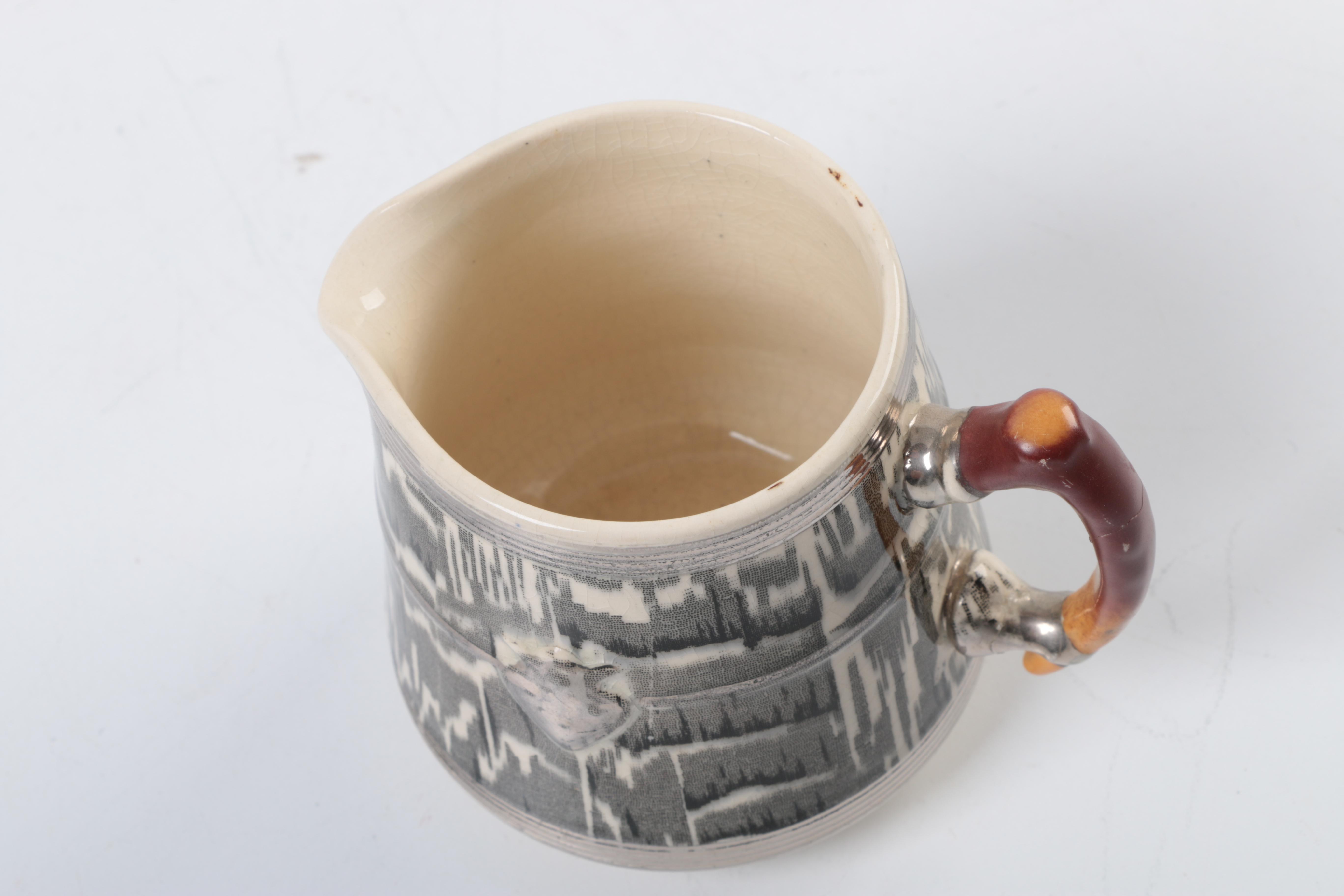 Arthur Wood Silver Shield Tea Set