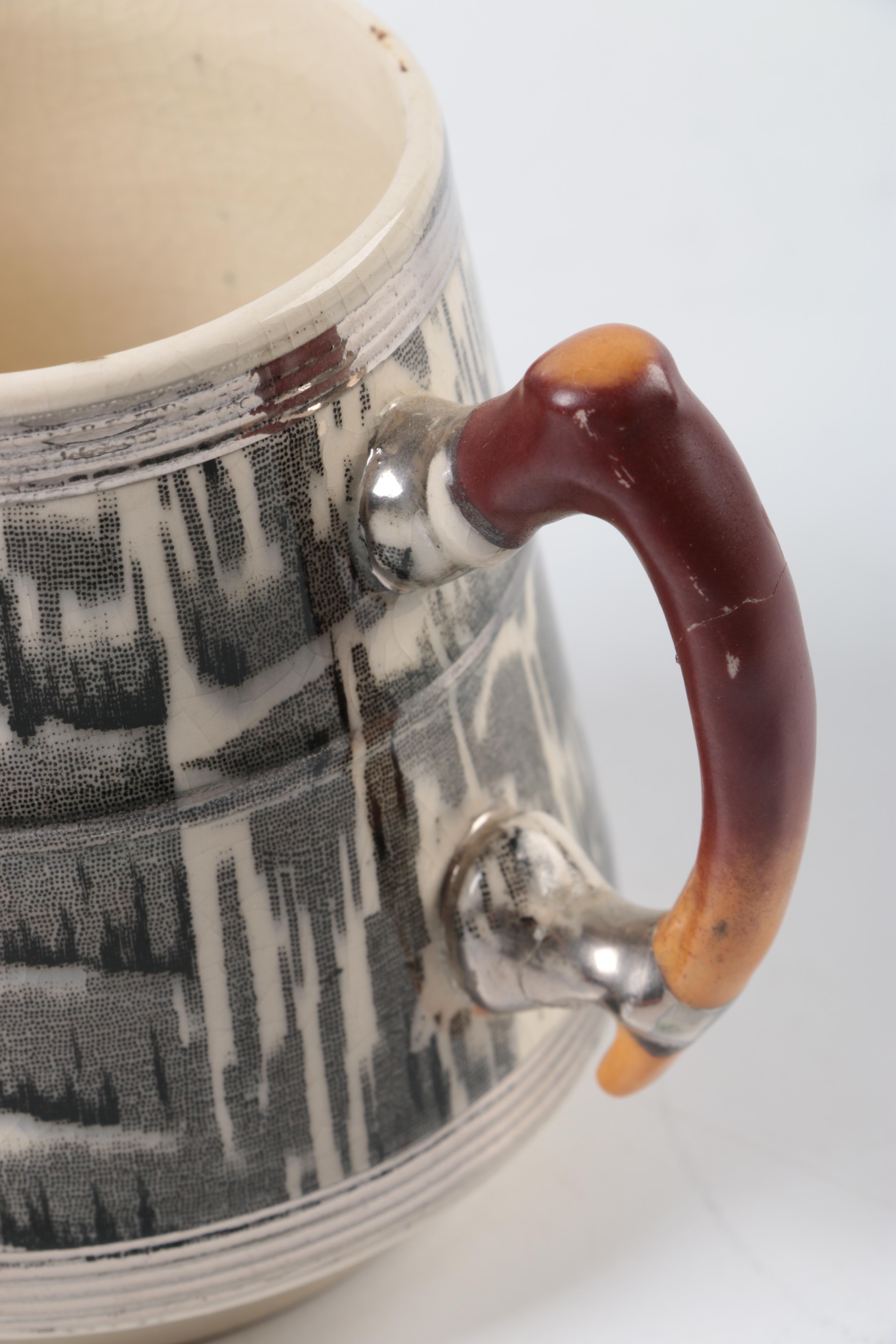 Arthur Wood Silver Shield Tea Set