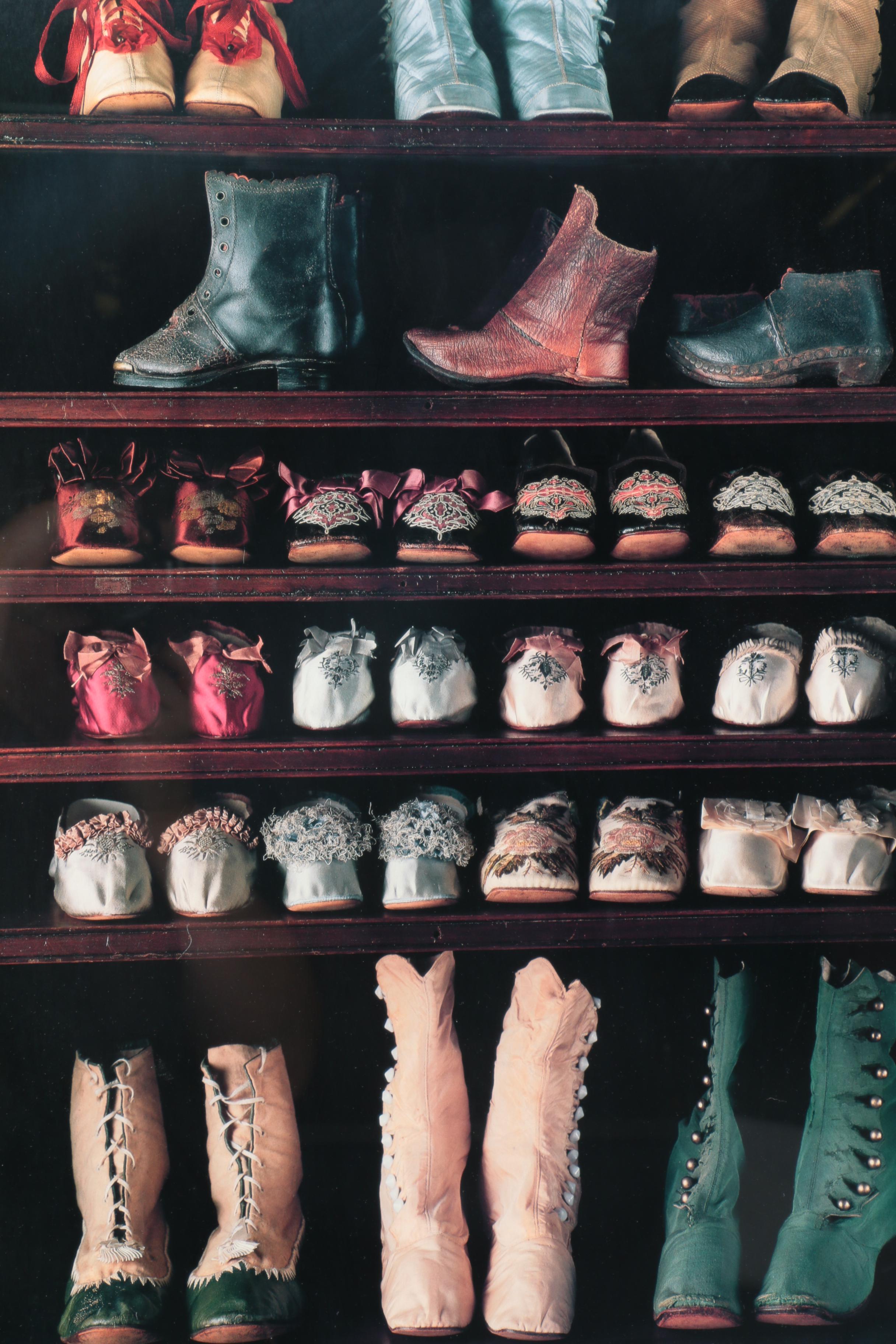 Rhode Island School of Design Museum of Art Poster Featuring "Antique Shoes" After Ira Garber