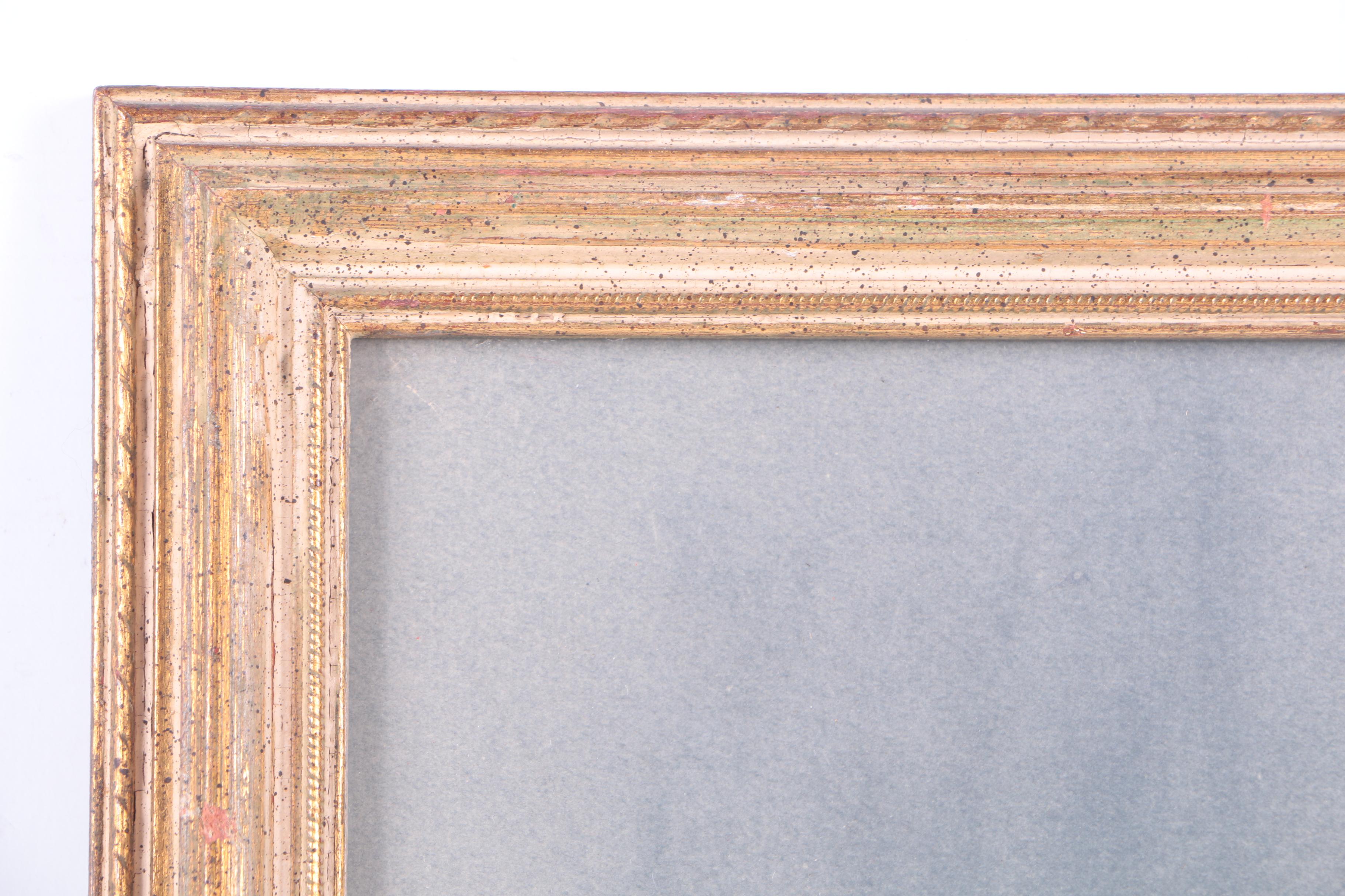 Framed Lithograph Print of Ballet Dancers