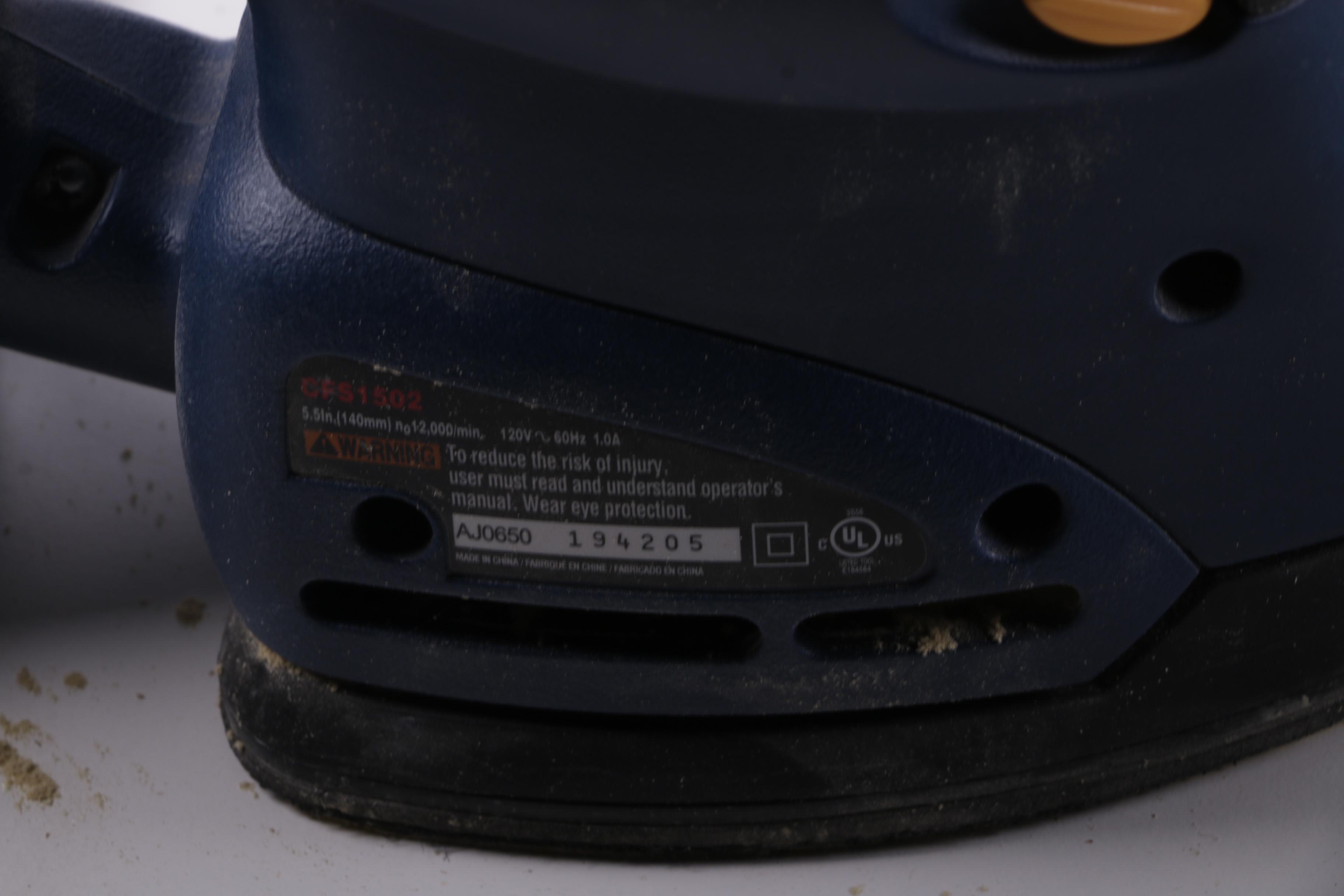 Ryobi Corner Sander, Chicago Electric Belt Sander and Wecheer Rotary Tool