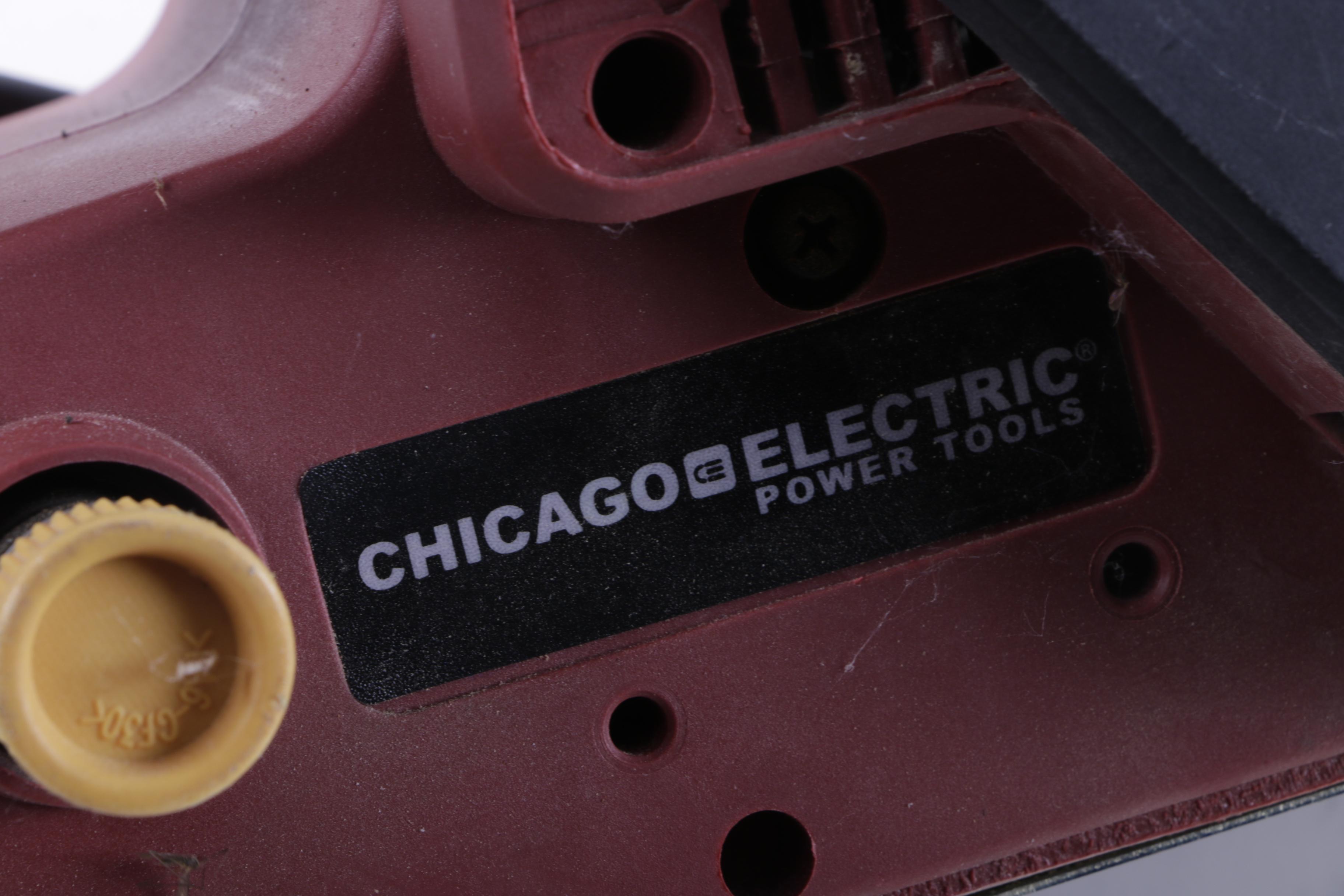 Ryobi Corner Sander, Chicago Electric Belt Sander and Wecheer Rotary Tool