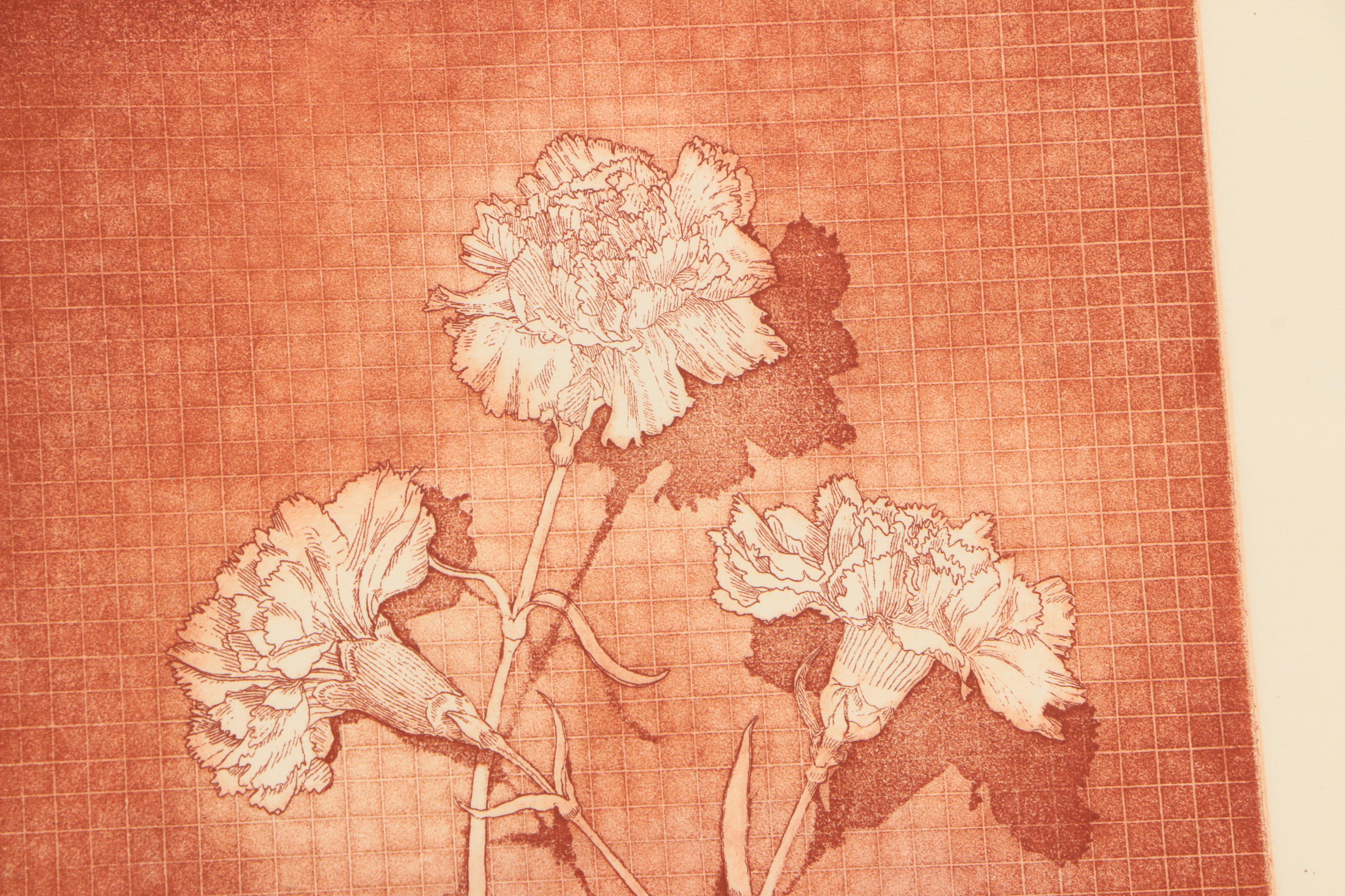 Tony Canger Limited Edition Etchings with Aquatint