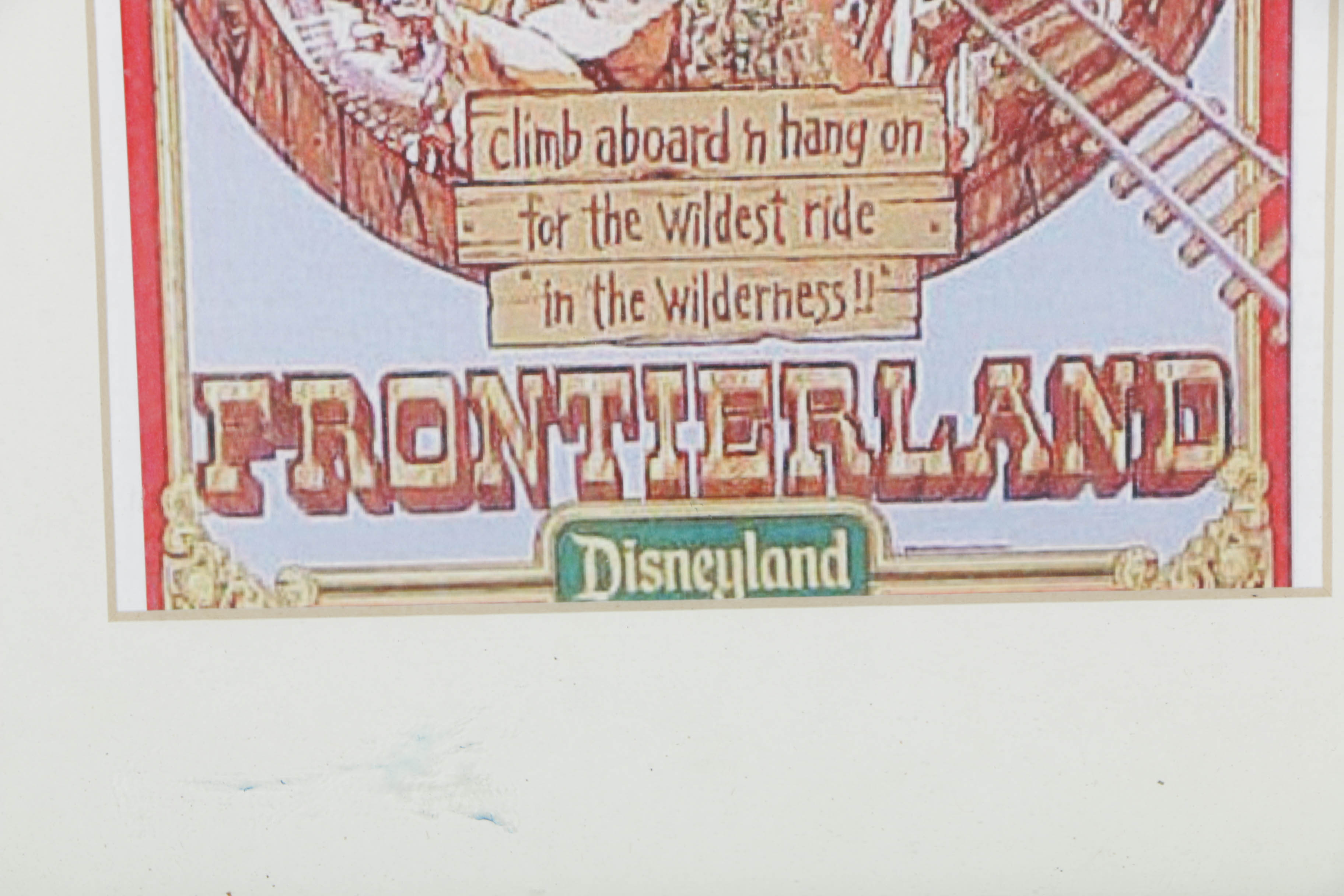 Disney Limited Edition Framed Stamps and Offset Lithograph Print