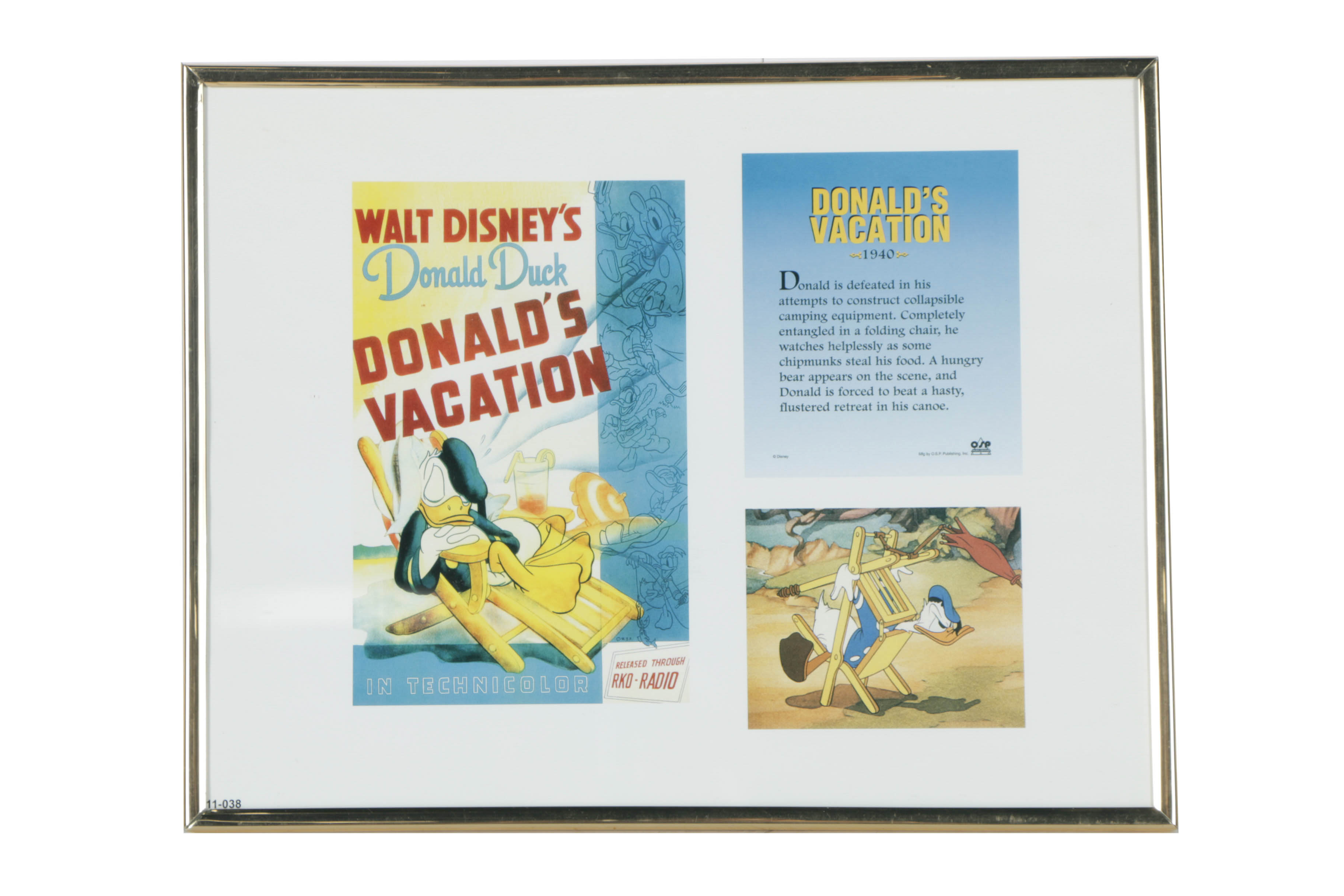Collection of Offset Lithographs on Paper of Walt Disney Episodes