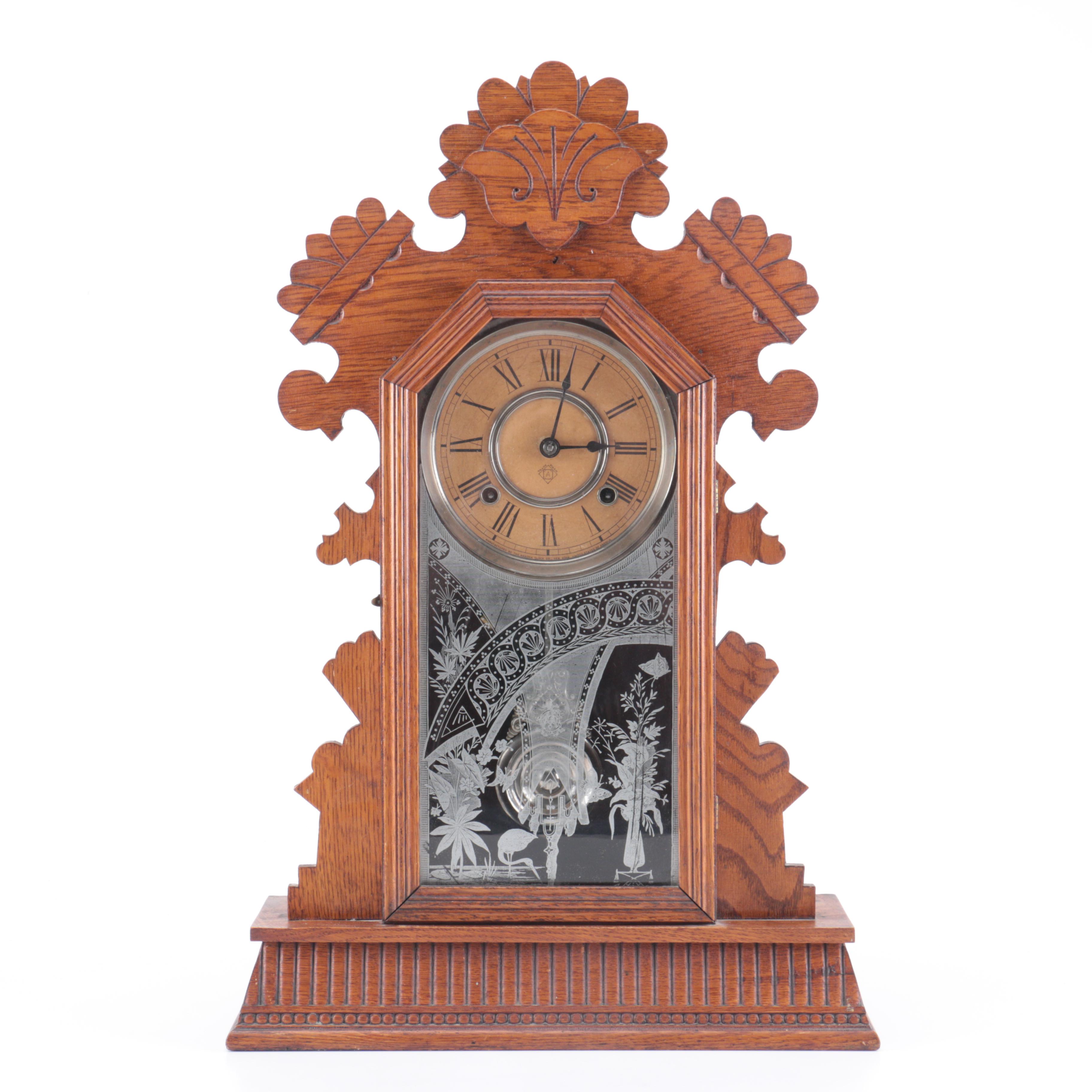Eight Day Bedford Strike Mantel Clock