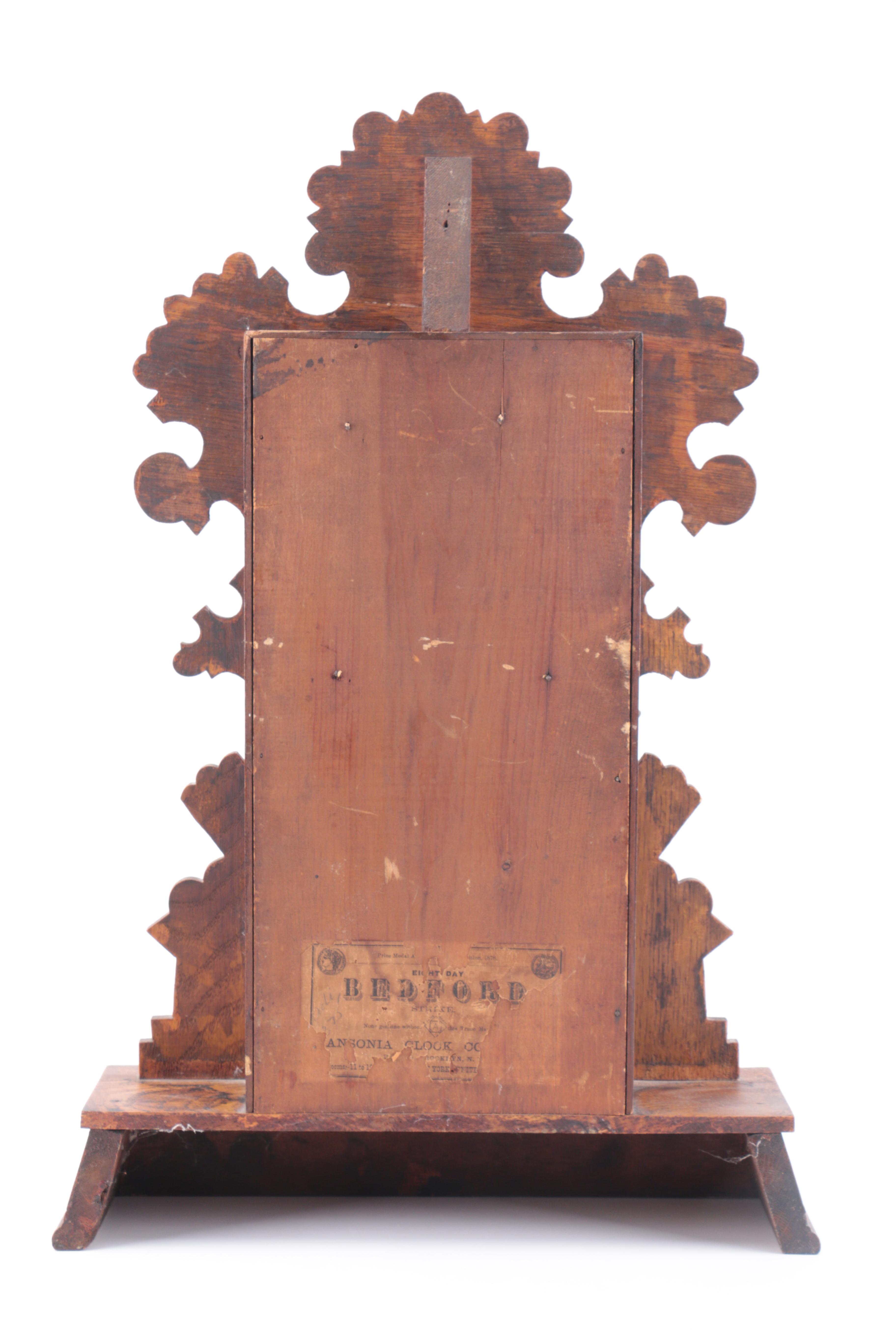 Eight Day Bedford Strike Mantel Clock