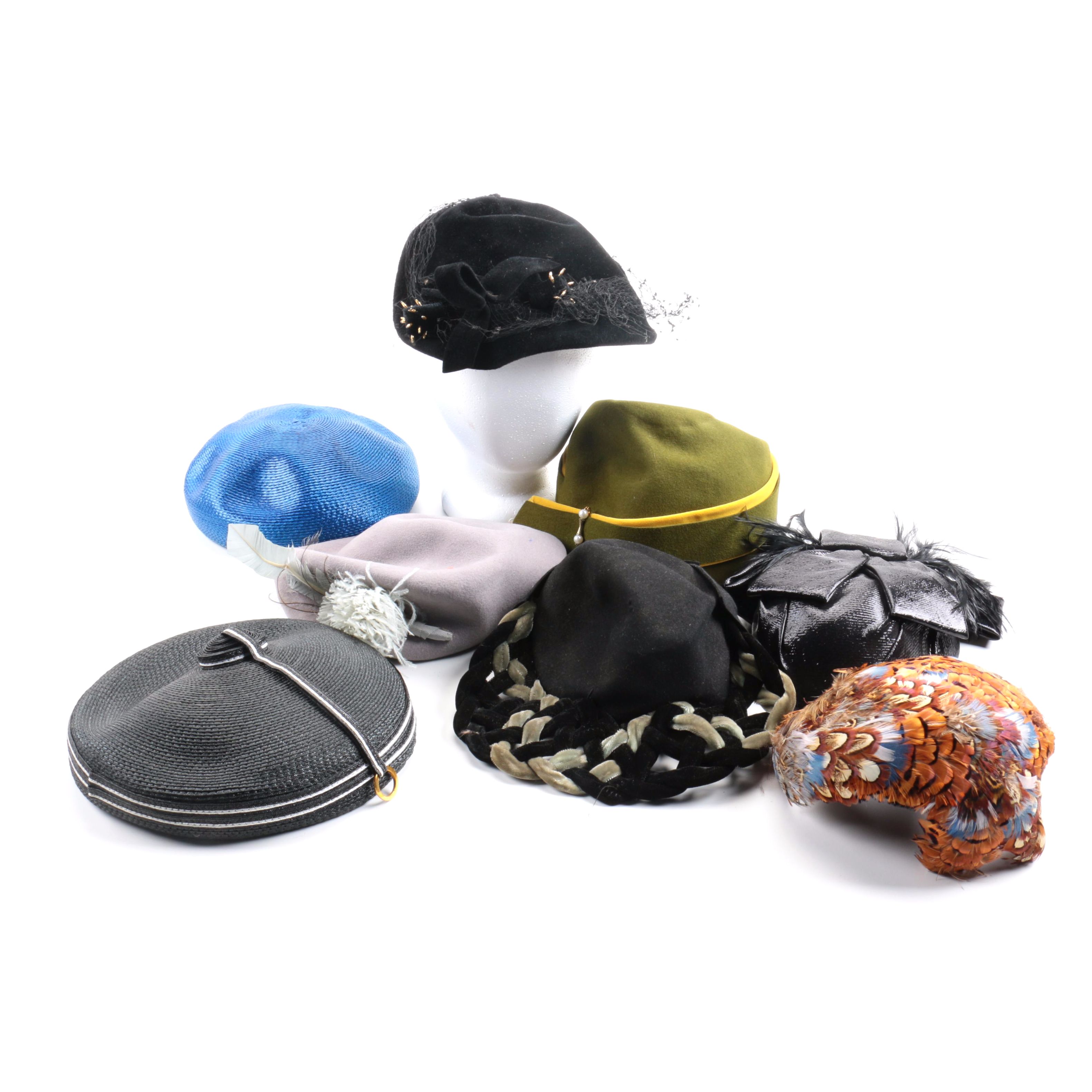 Collection of Women's Vintage Hats