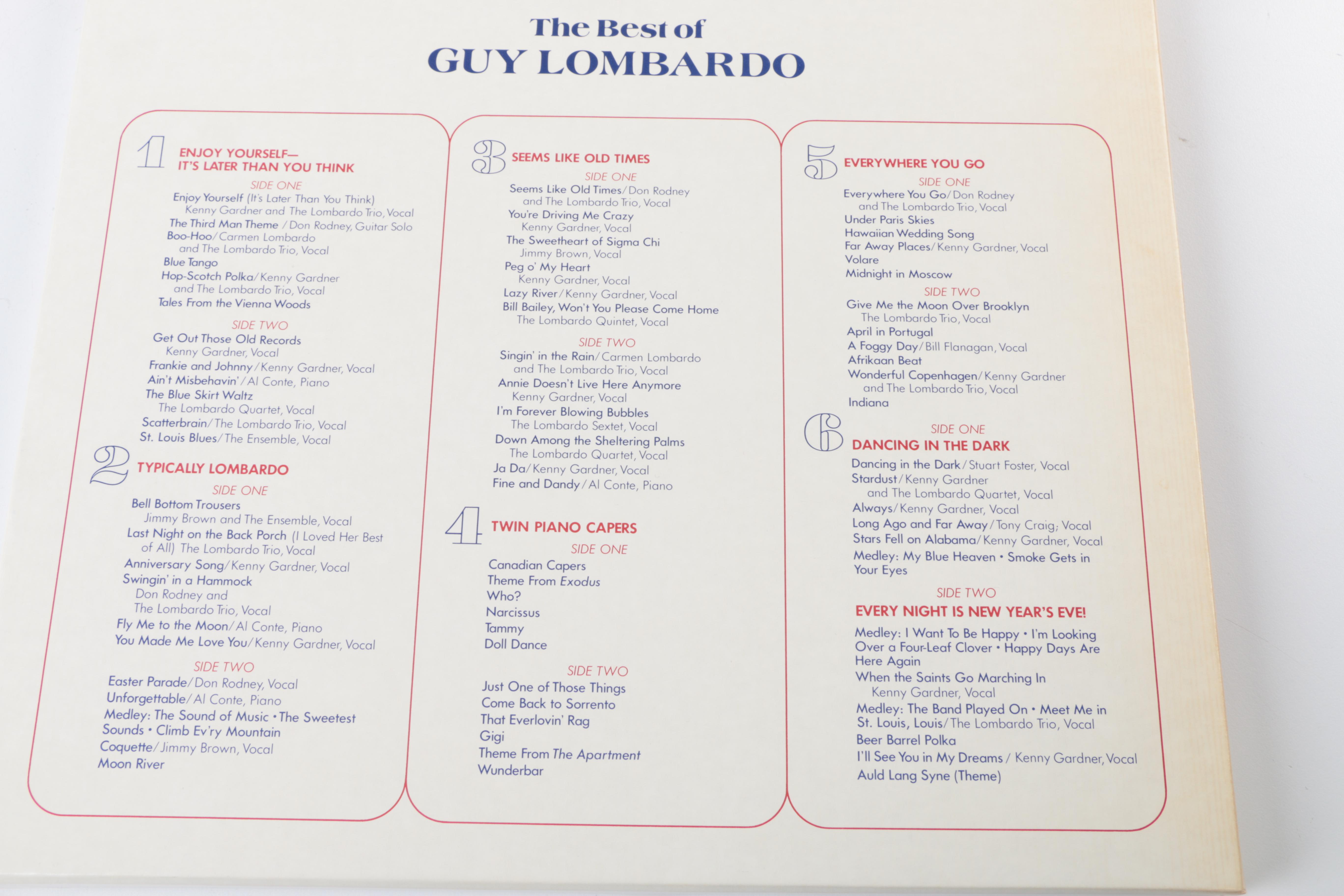 Jazz and Vocalist Record Box Sets