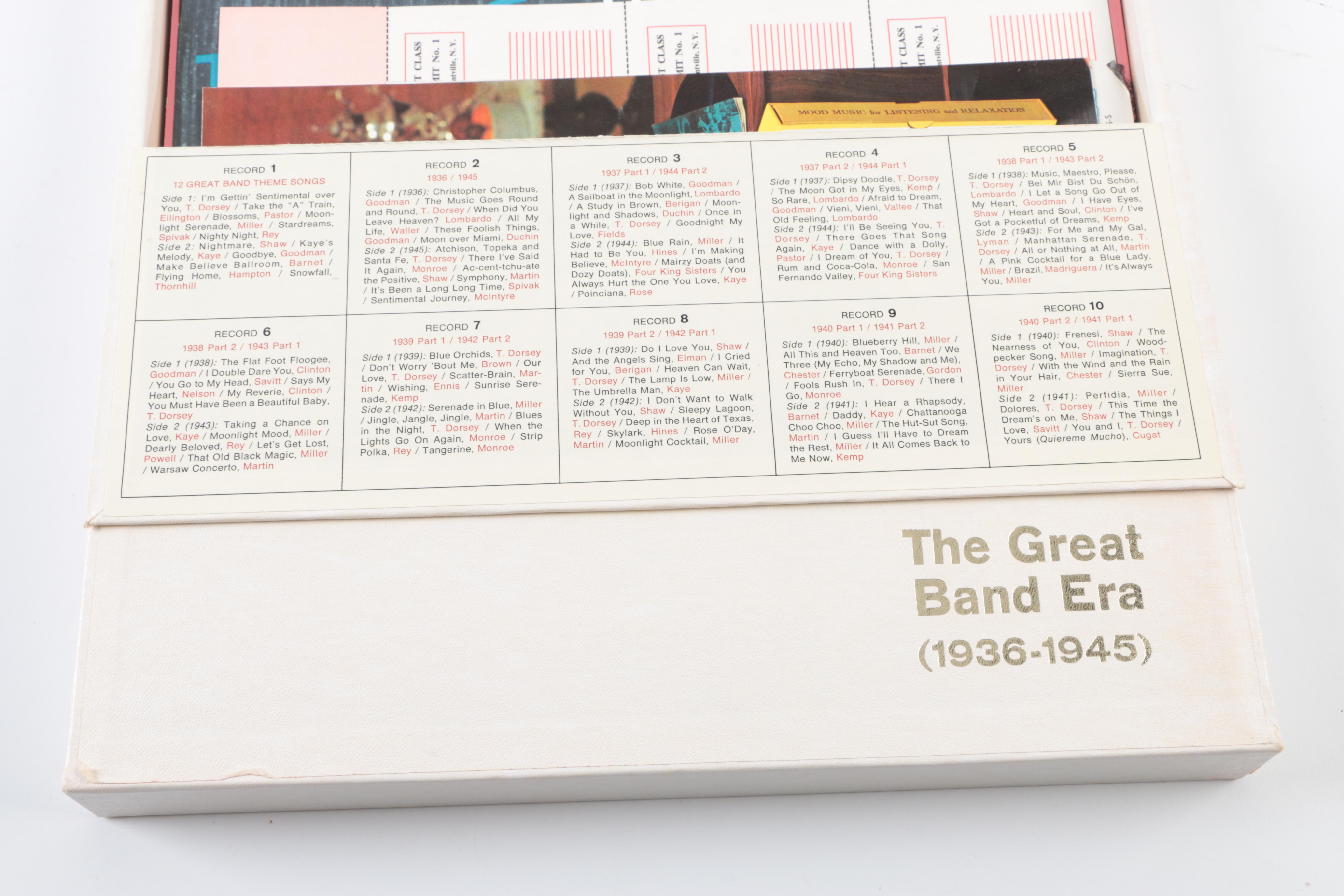 Jazz and Vocalist Record Box Sets