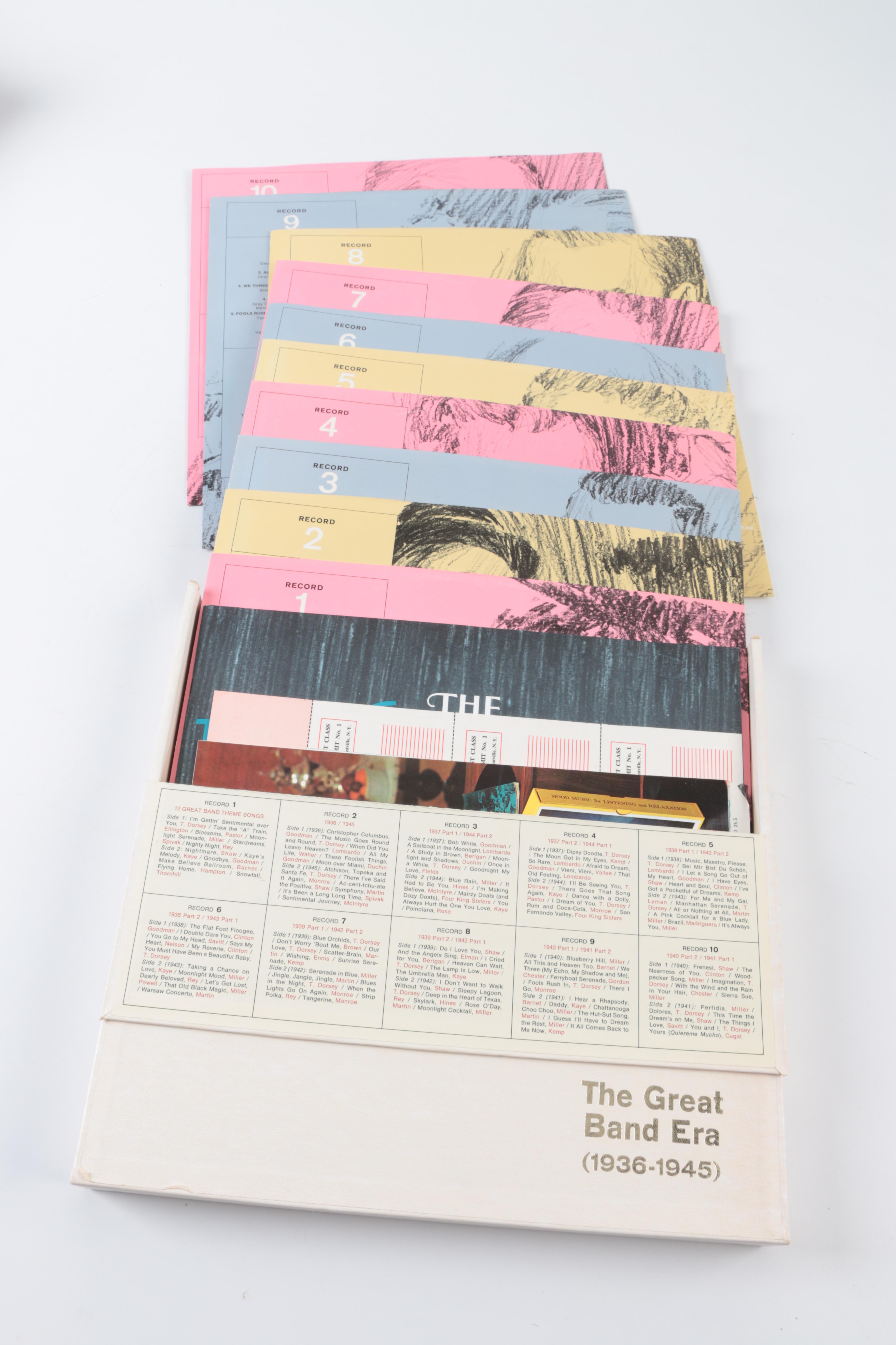 Jazz and Vocalist Record Box Sets