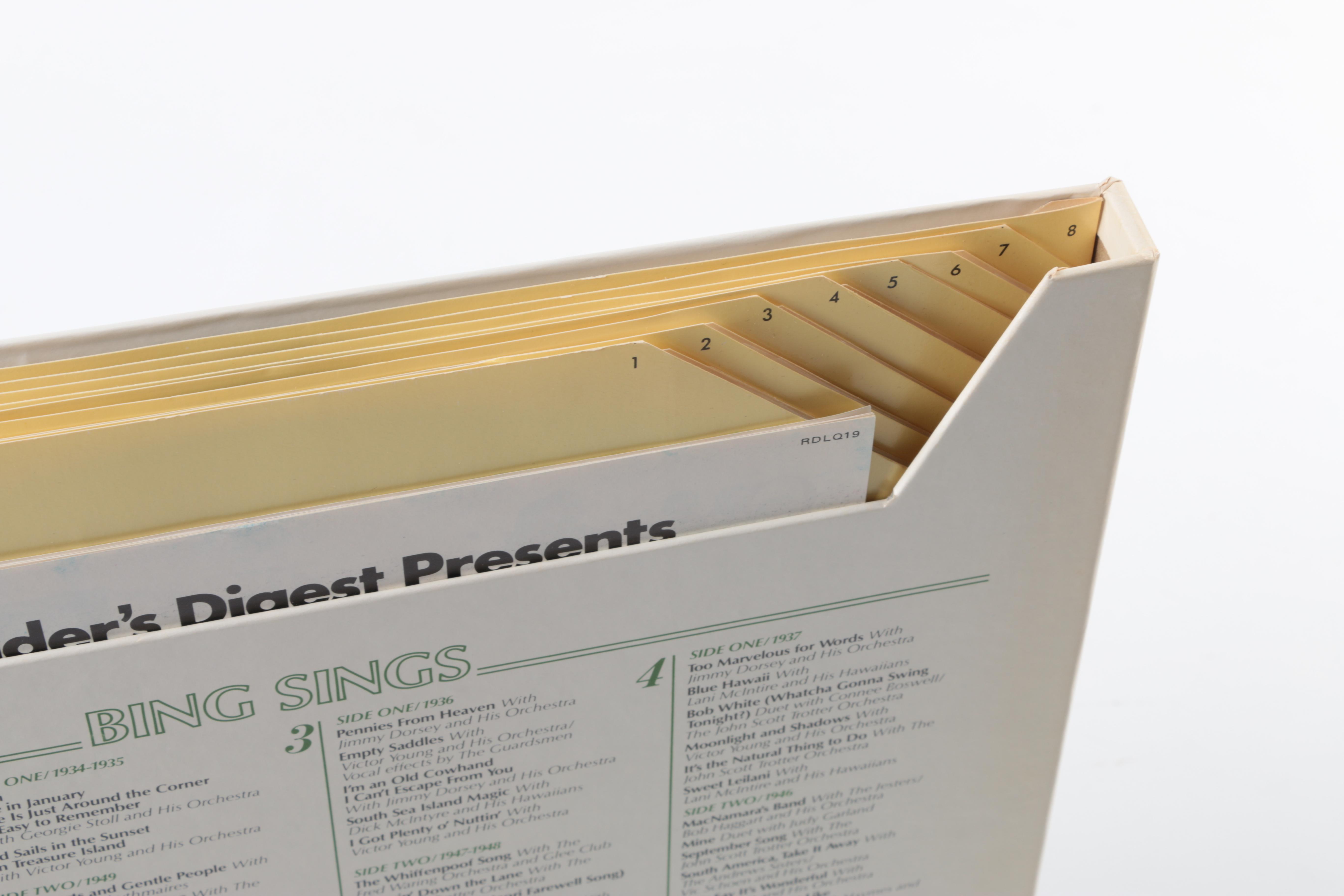 Jazz and Vocalist Record Box Sets