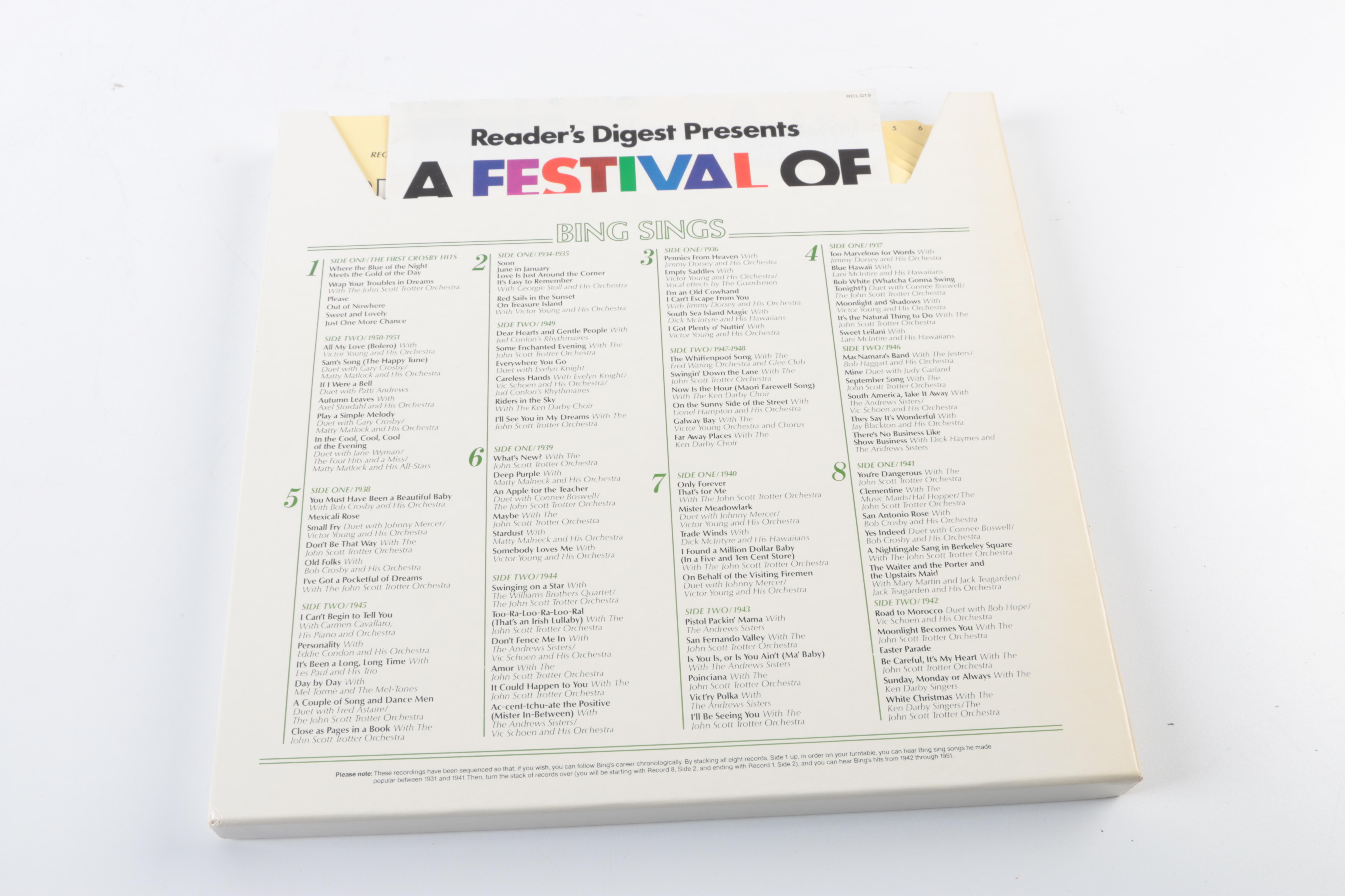 Jazz and Vocalist Record Box Sets