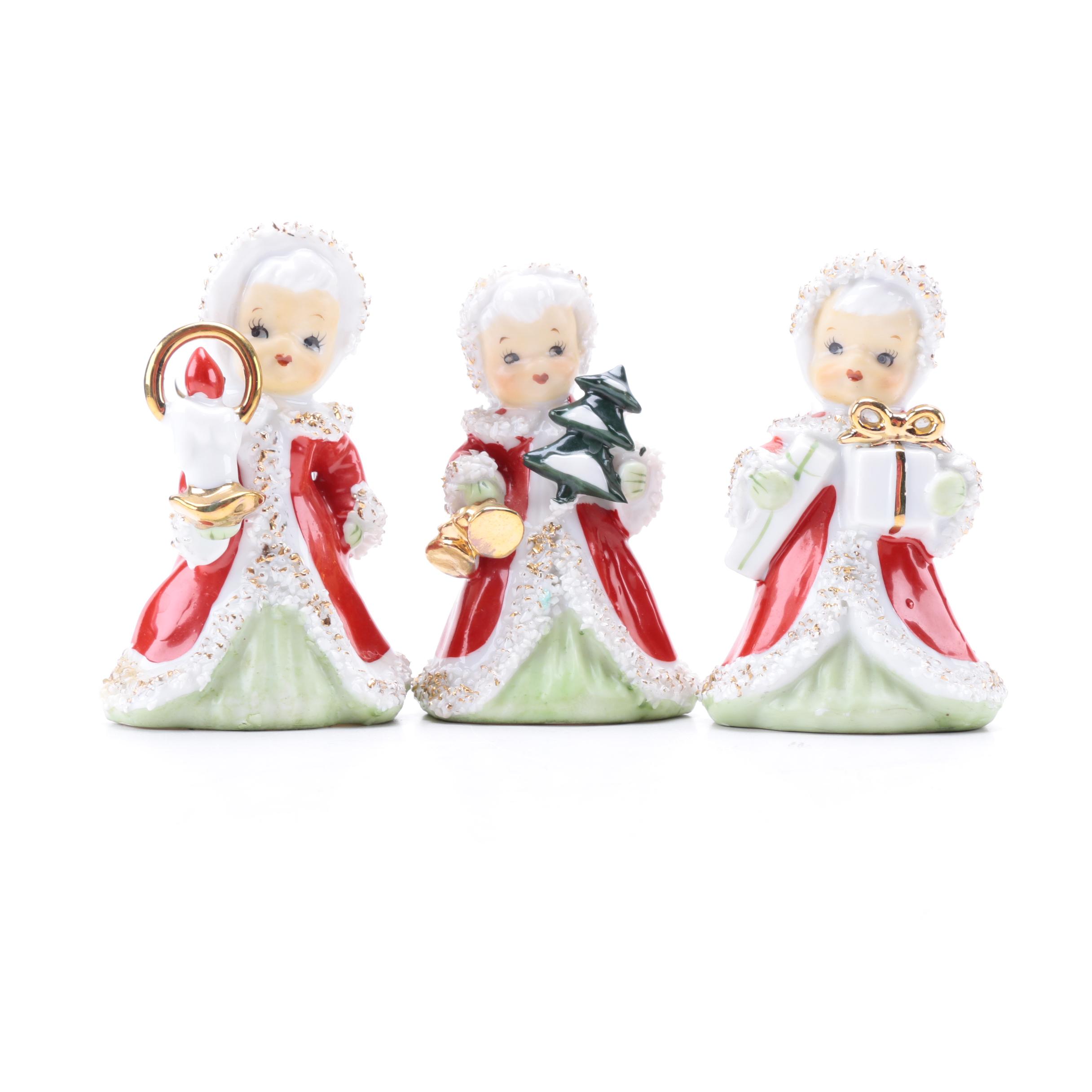 Vintage Lefton Bell Angels