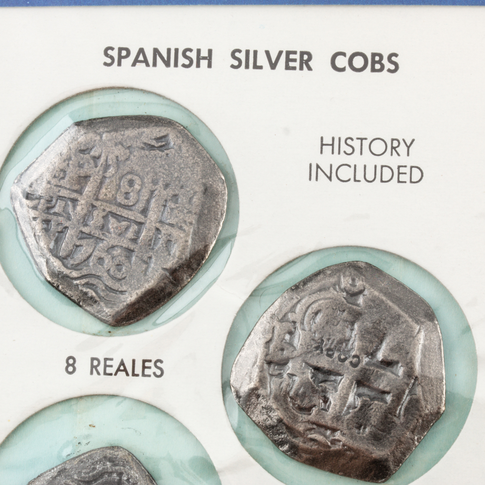 Five Sets of Museum Replica Spanish Coins