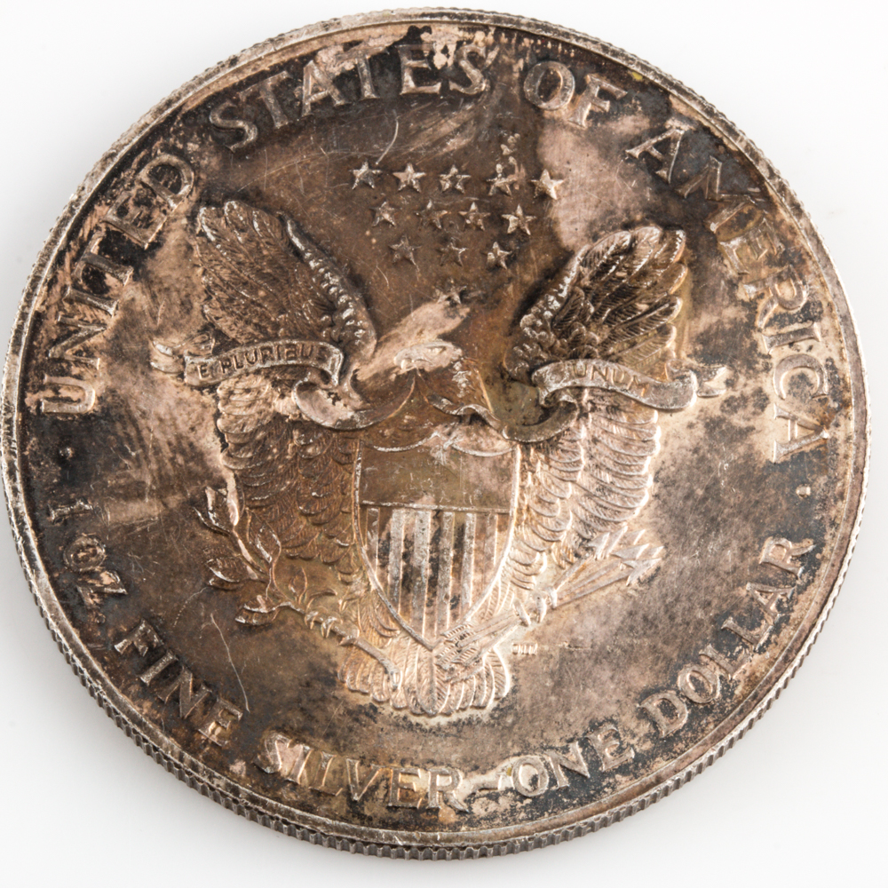 Group of Six U.S. Silver Coins