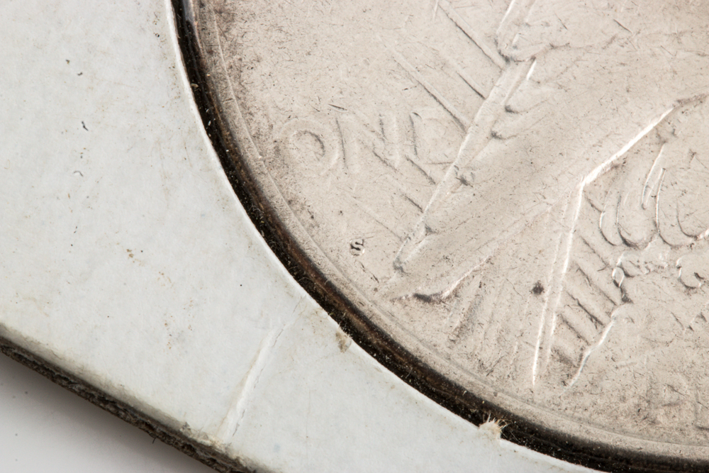Three Peace Silver Dollars