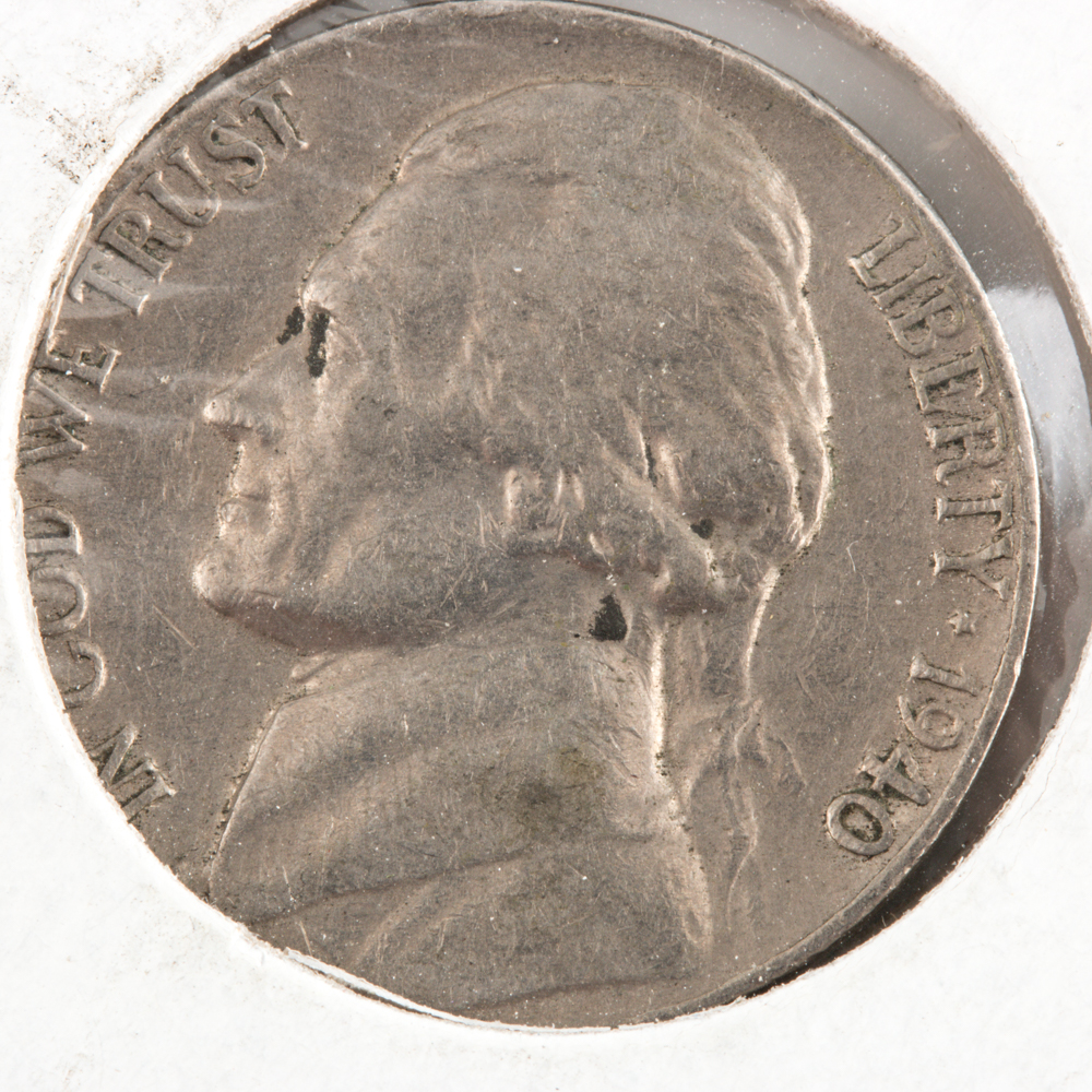 Group of U.S. Nickels