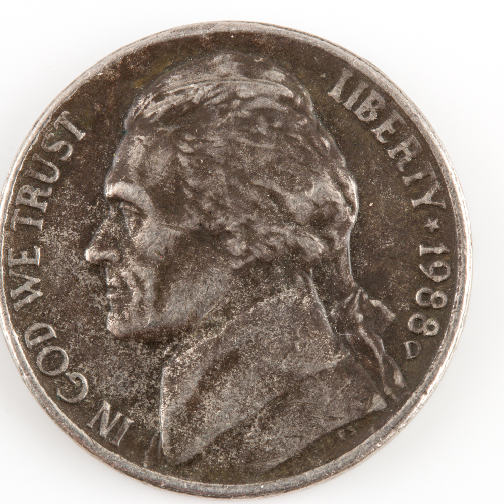 Group of U.S. Nickels