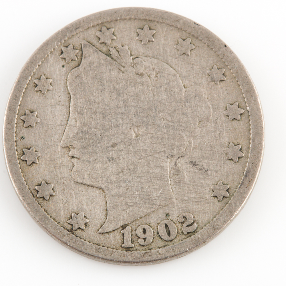 Group of U.S. Nickels