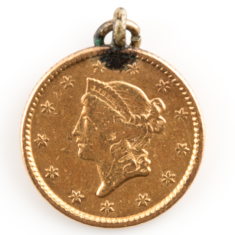 1853 Liberty Head Gold Dollar