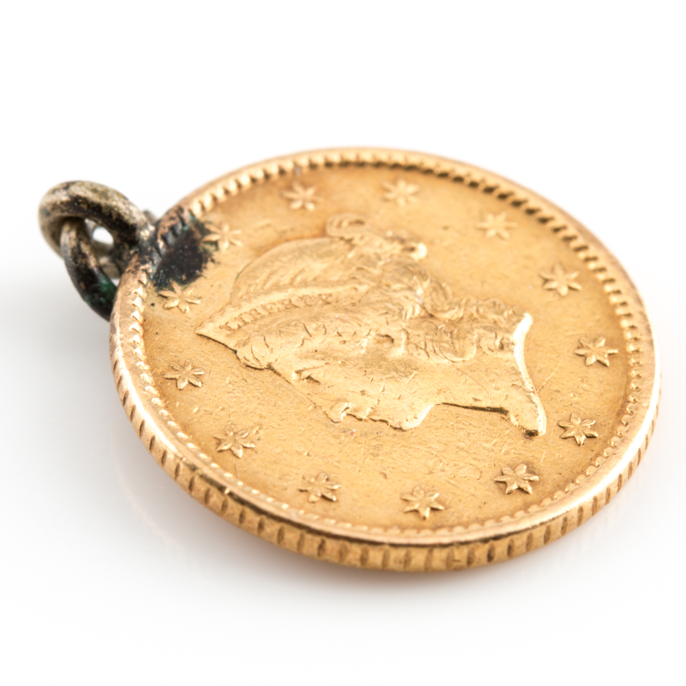 1853 Liberty Head Gold Dollar