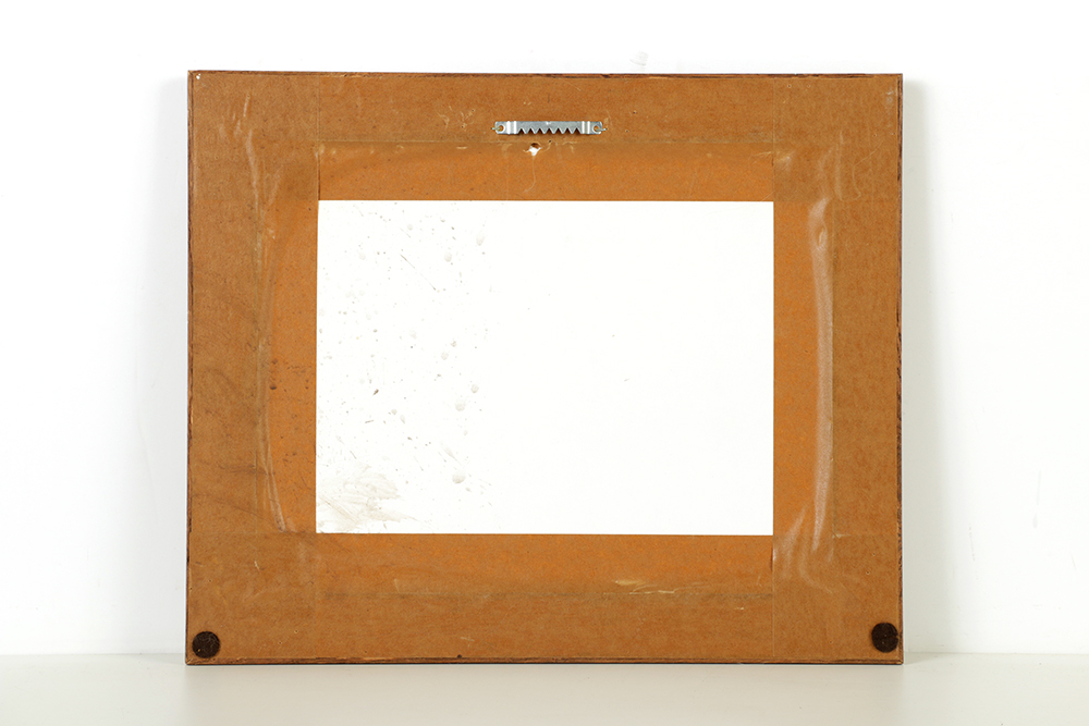 Disney Offset Lithograph on Paper "When We Touched She Didn't Shudder at my Paw"