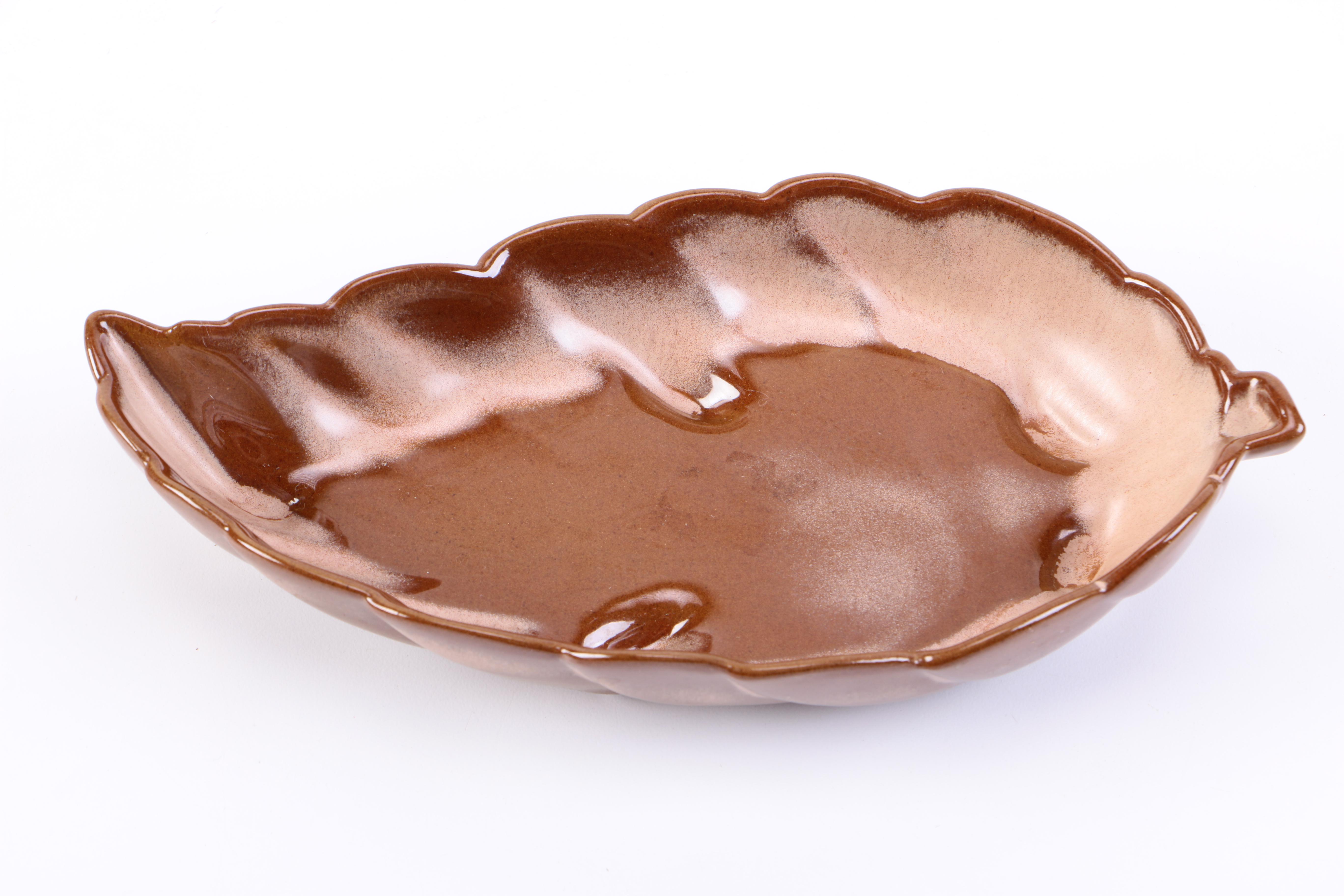 A Pair of Mid Century Frankoma Pottery Serving Dishes