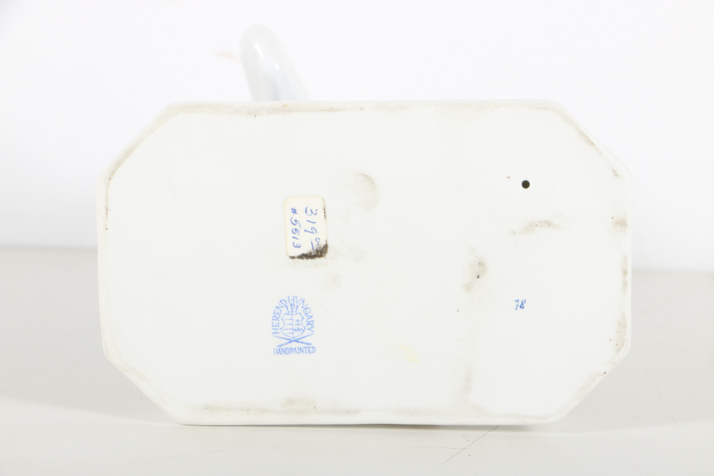 Herend Porcelain Figurine Two Dancing Peasants