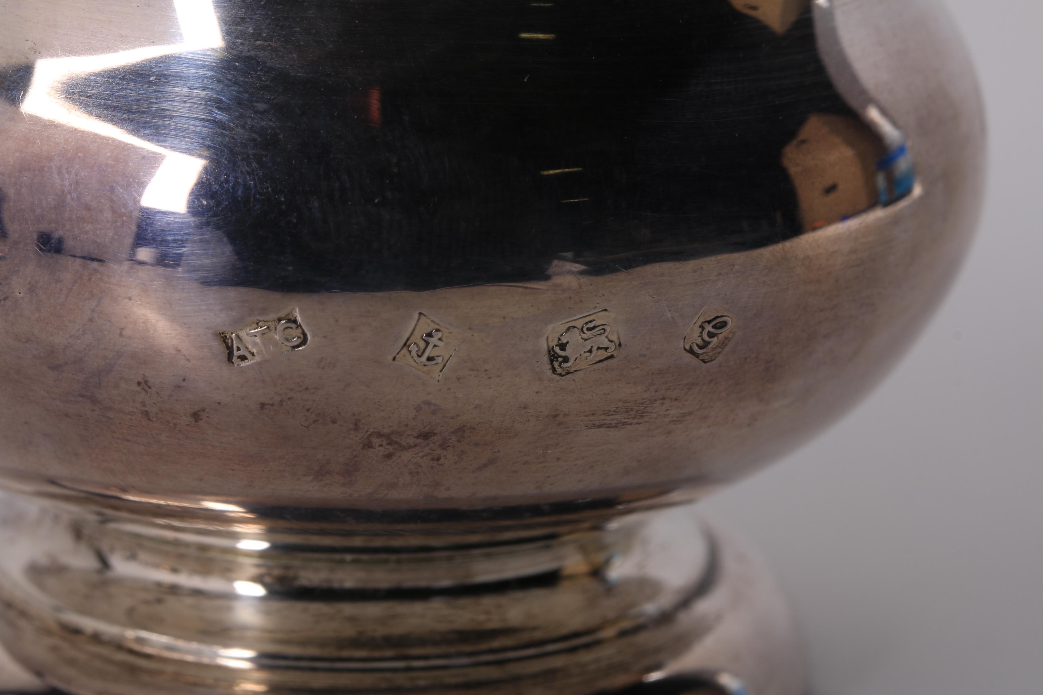 20th Century A T Cannon Ltd Sterling Silver Creamer and Sugar