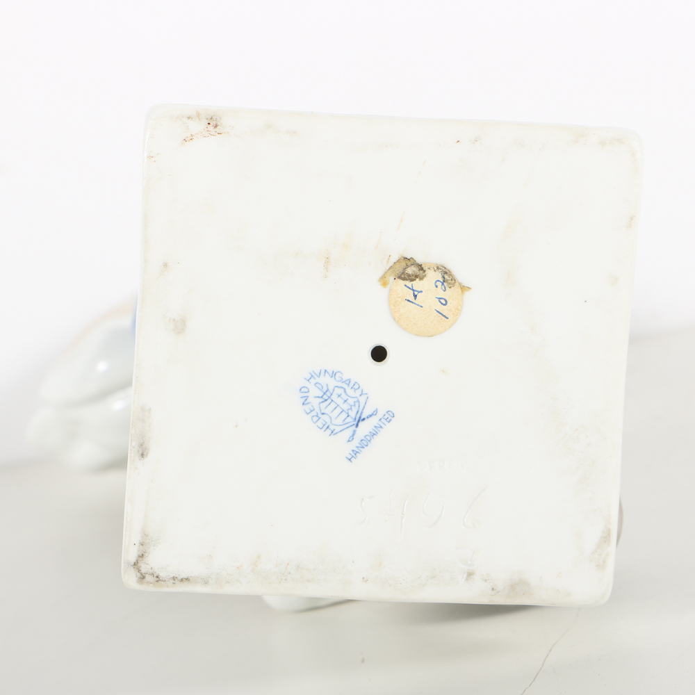 Herend Porcelain Figurine Dancing Peasant