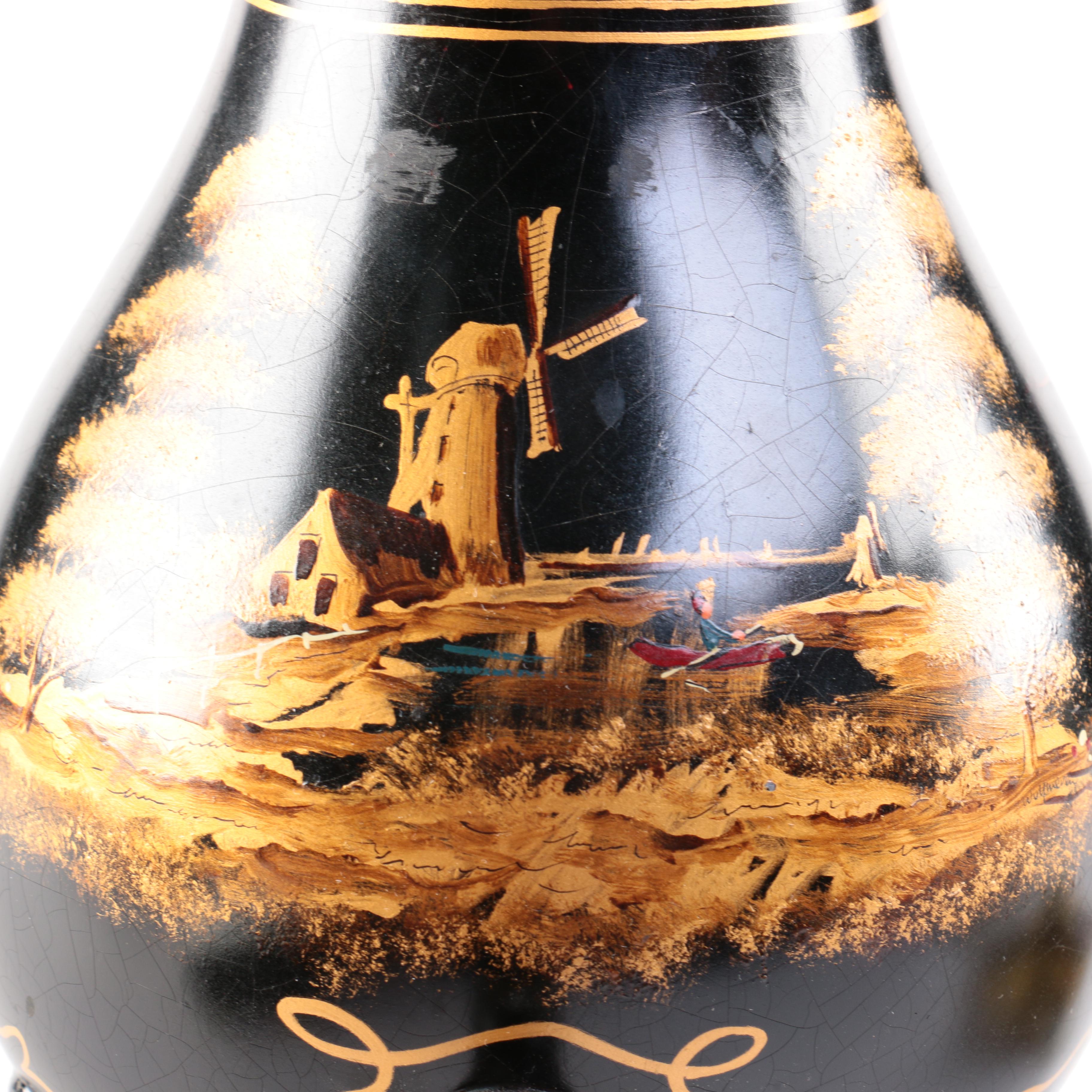 Hand Painted Samovar Urn Made by Kurz-Tiel