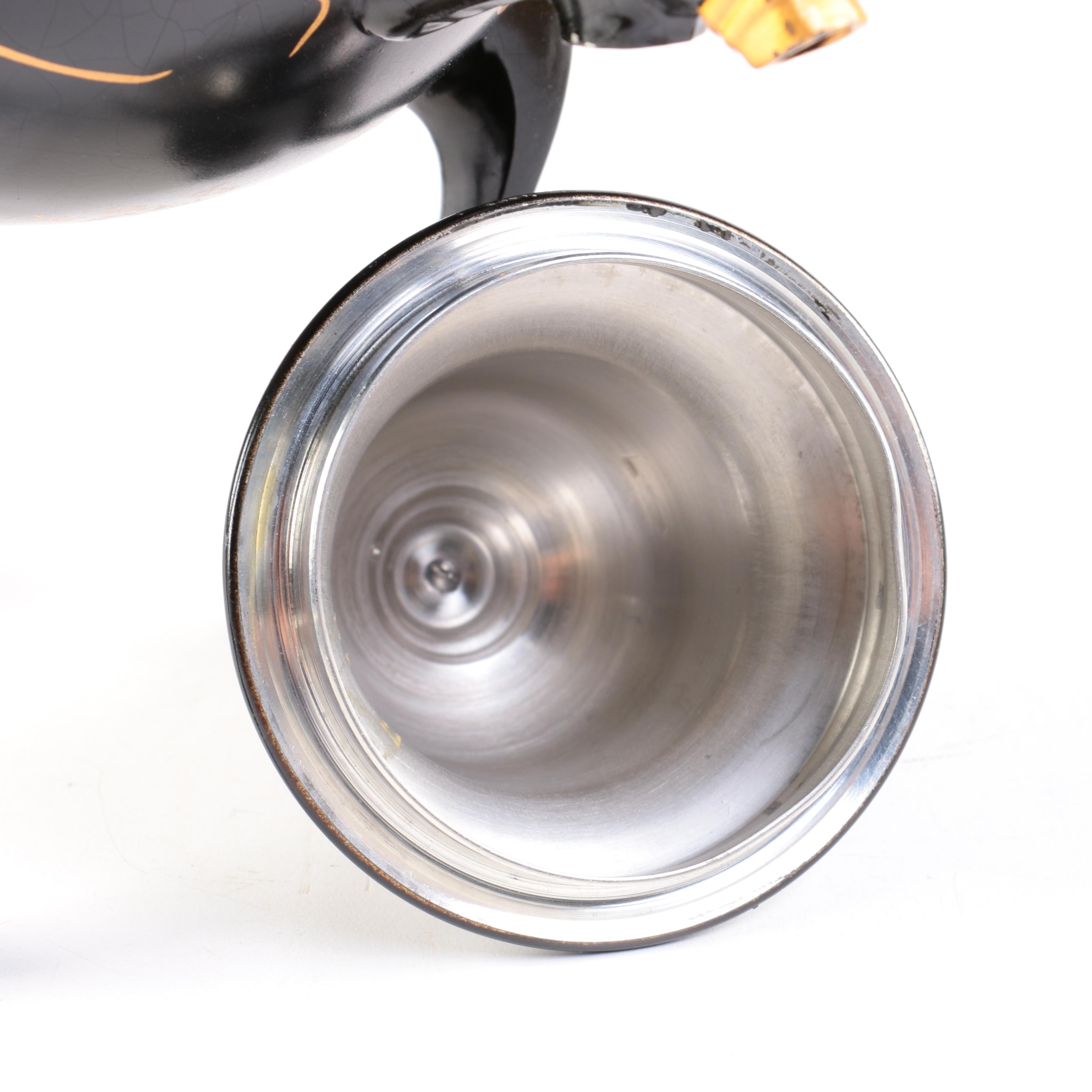 Hand Painted Samovar Urn Made by Kurz-Tiel