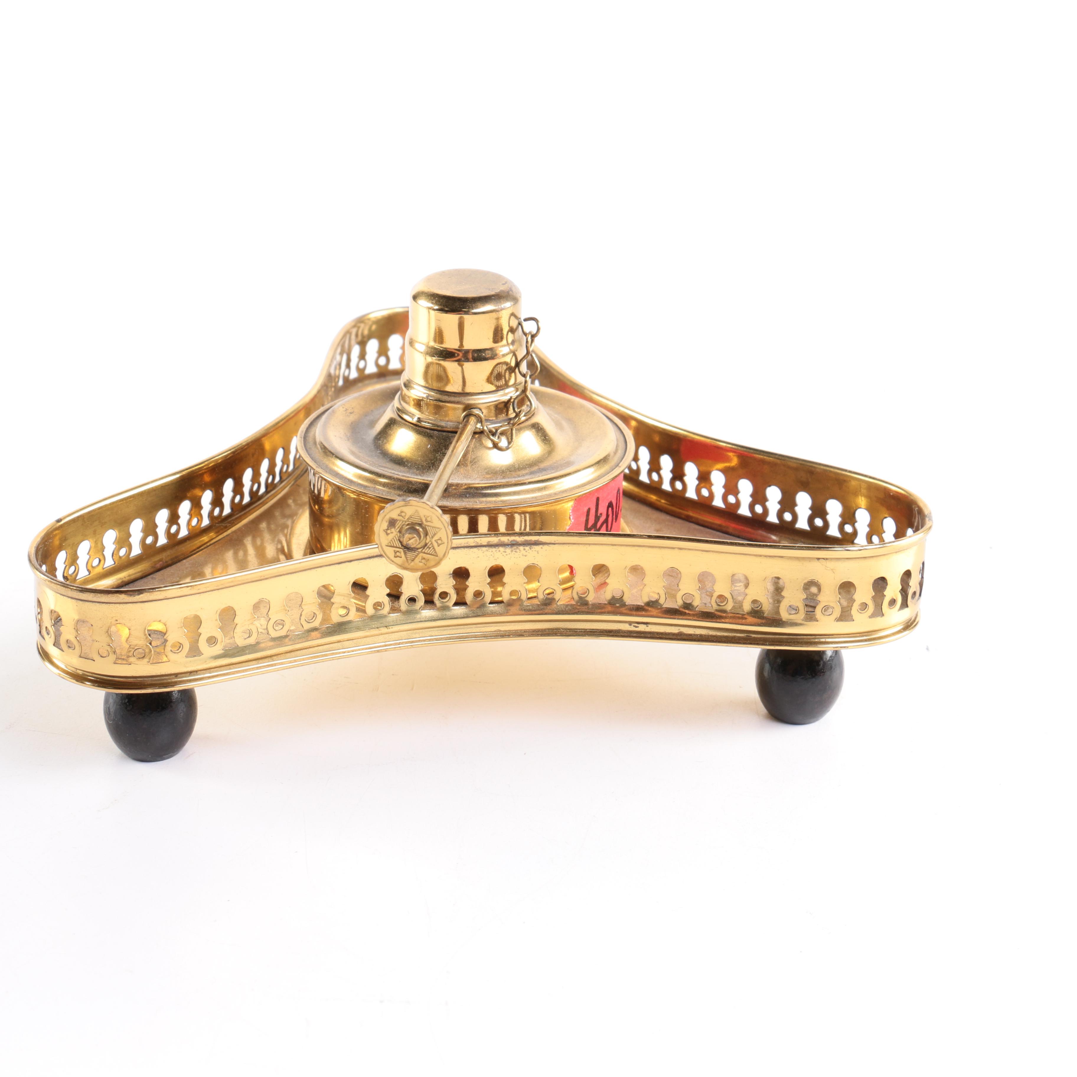 Hand Painted Samovar Urn Made by Kurz-Tiel