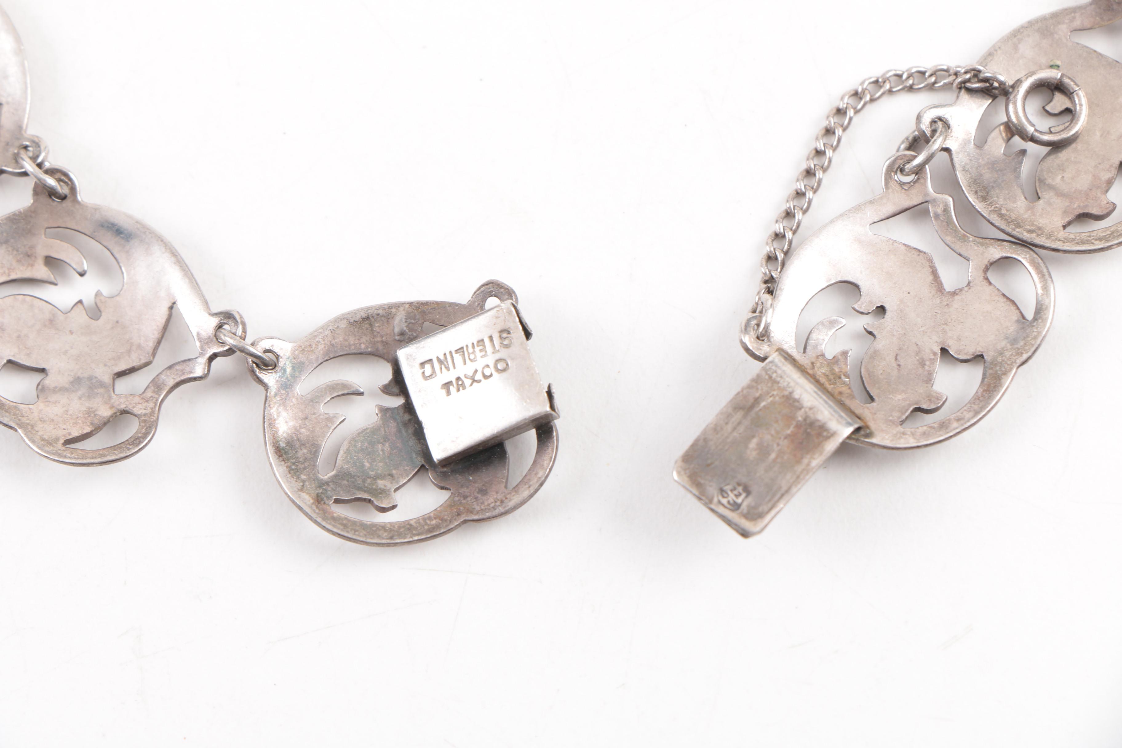 Sterling Silver Taxco Necklace