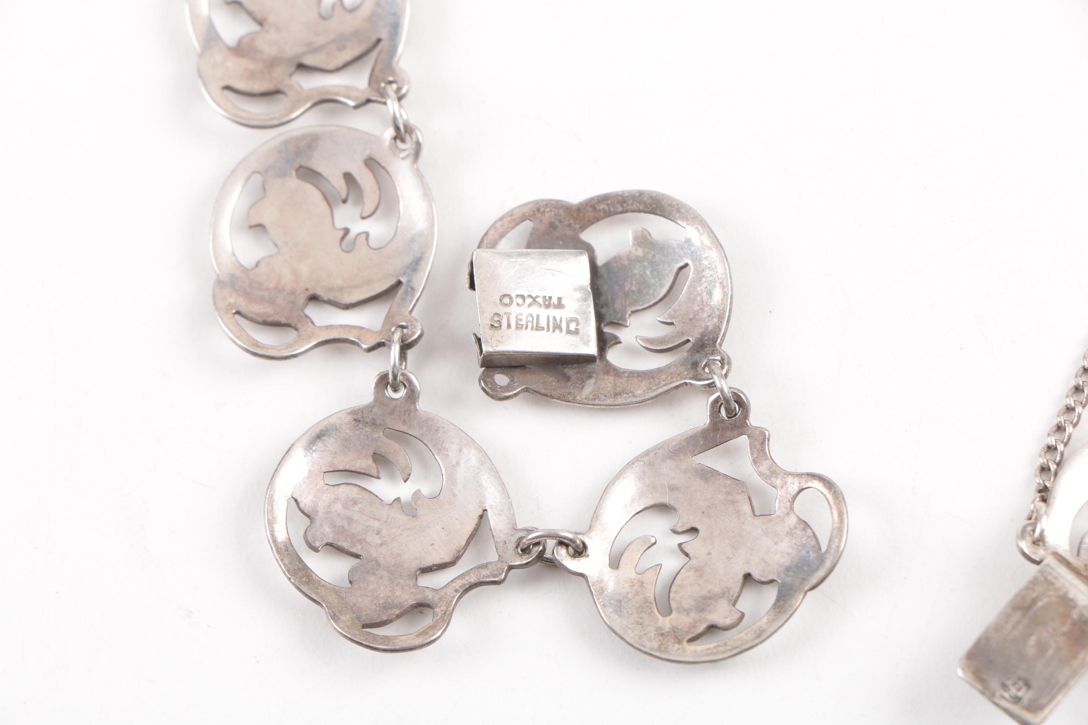 Sterling Silver Taxco Necklace