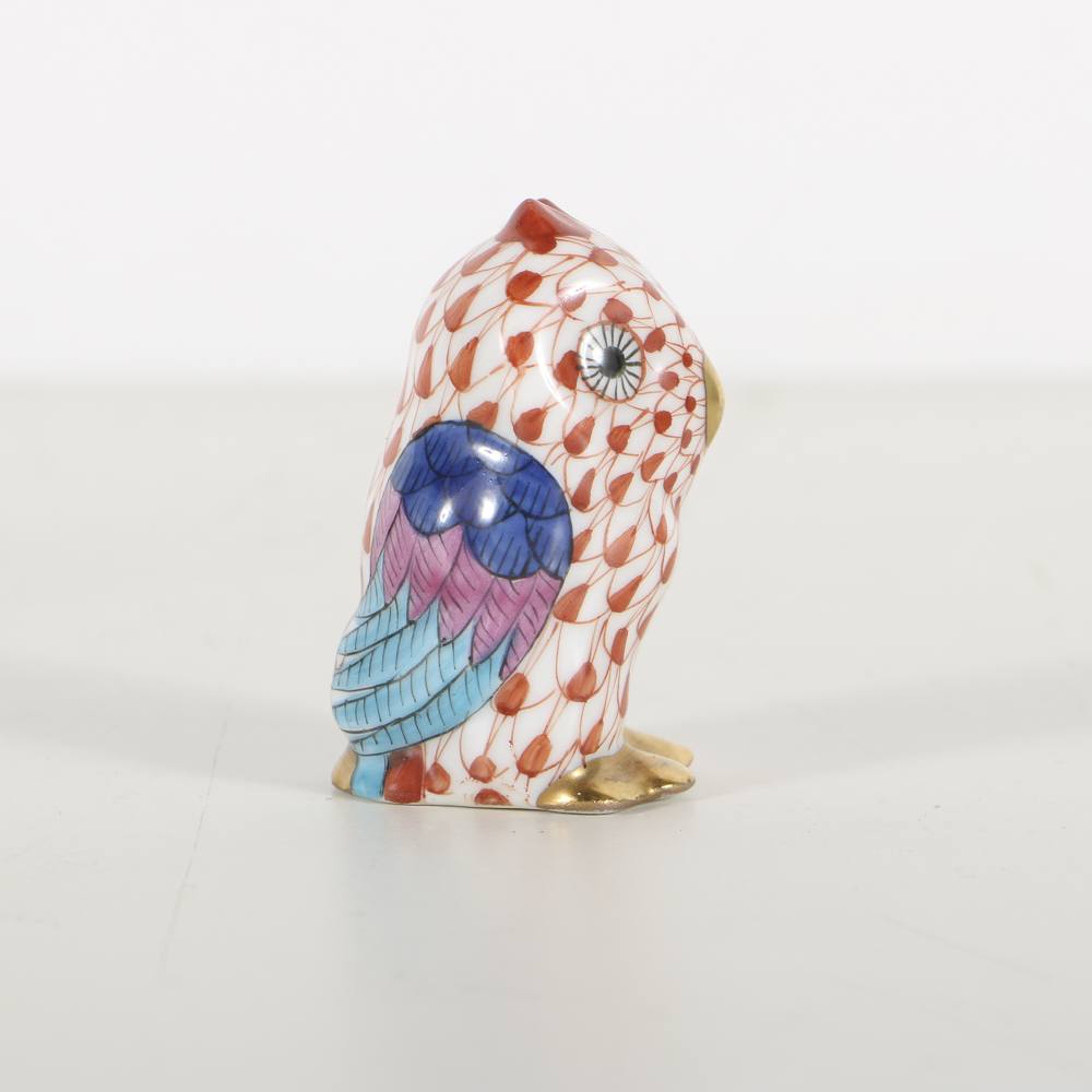 Two Small Herend Porcelain Figurines