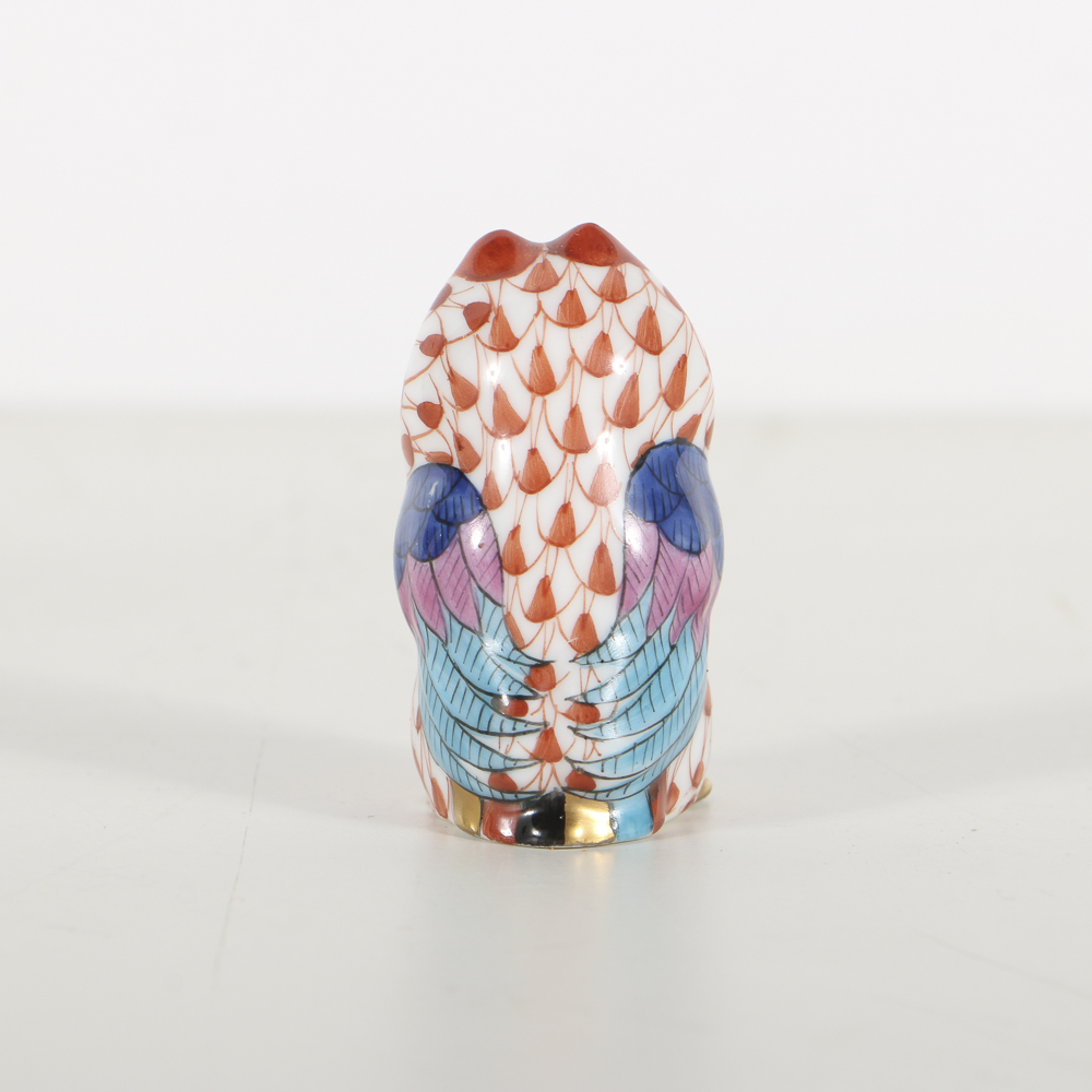 Two Small Herend Porcelain Figurines