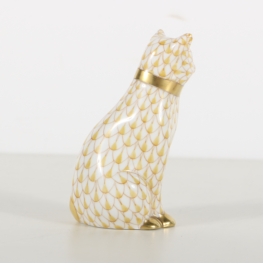 Two Small Herend Porcelain Figurines